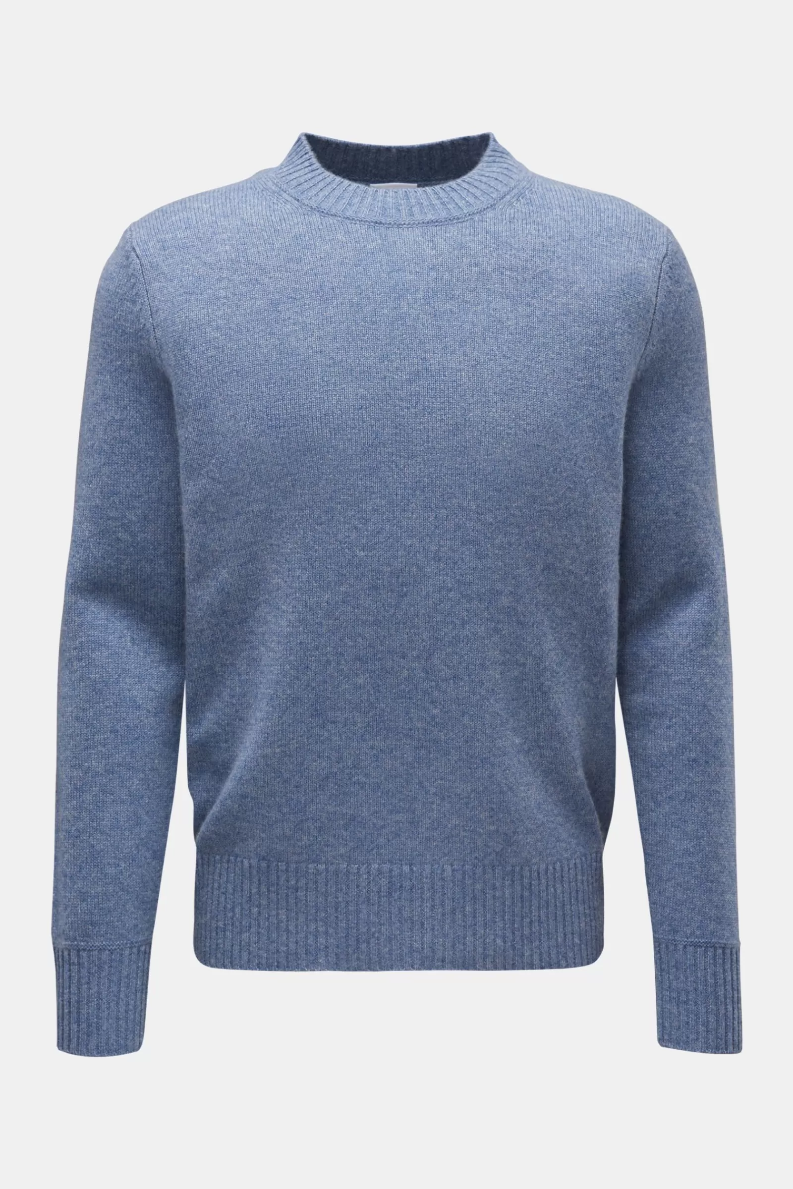 Cashmere Crew Neck Jumper Smoky Blue^FTC Sale