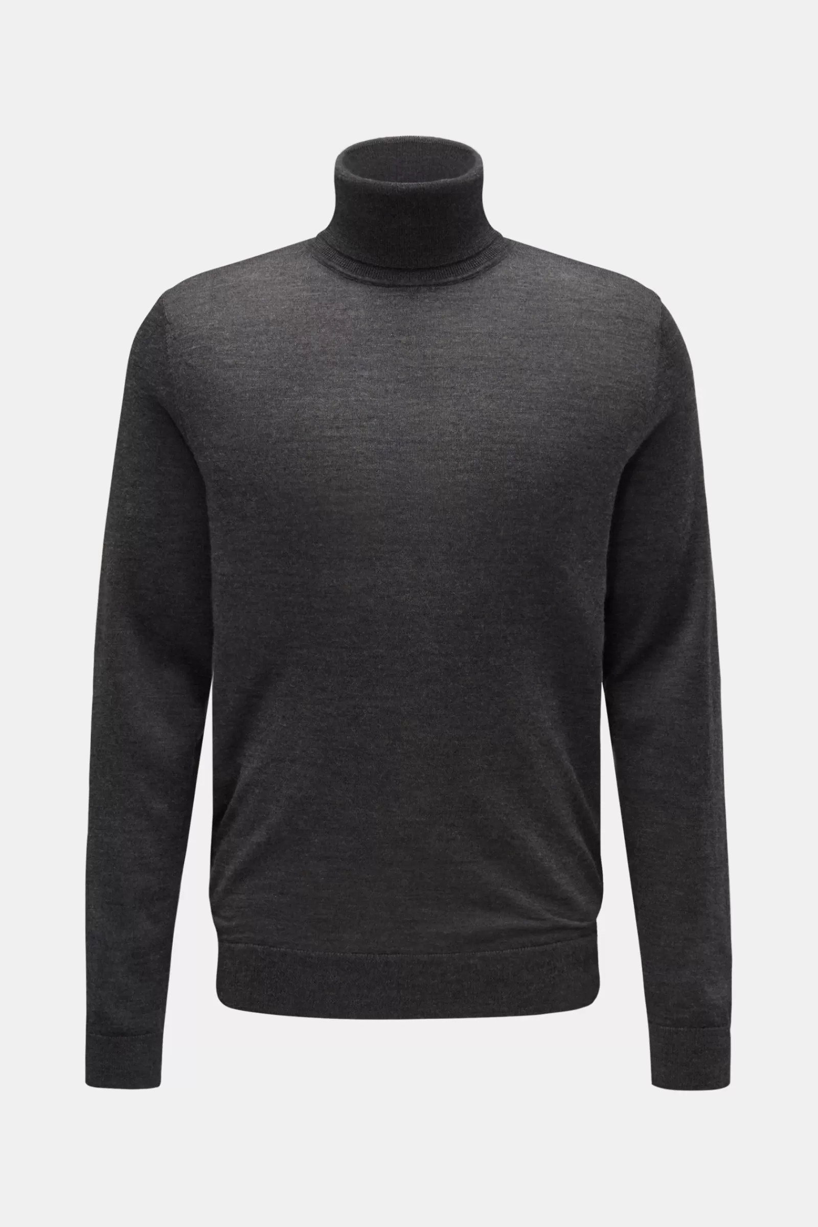 Cashmere Fine Knit Crew Neck Jumper Dark Grey^FTC Best