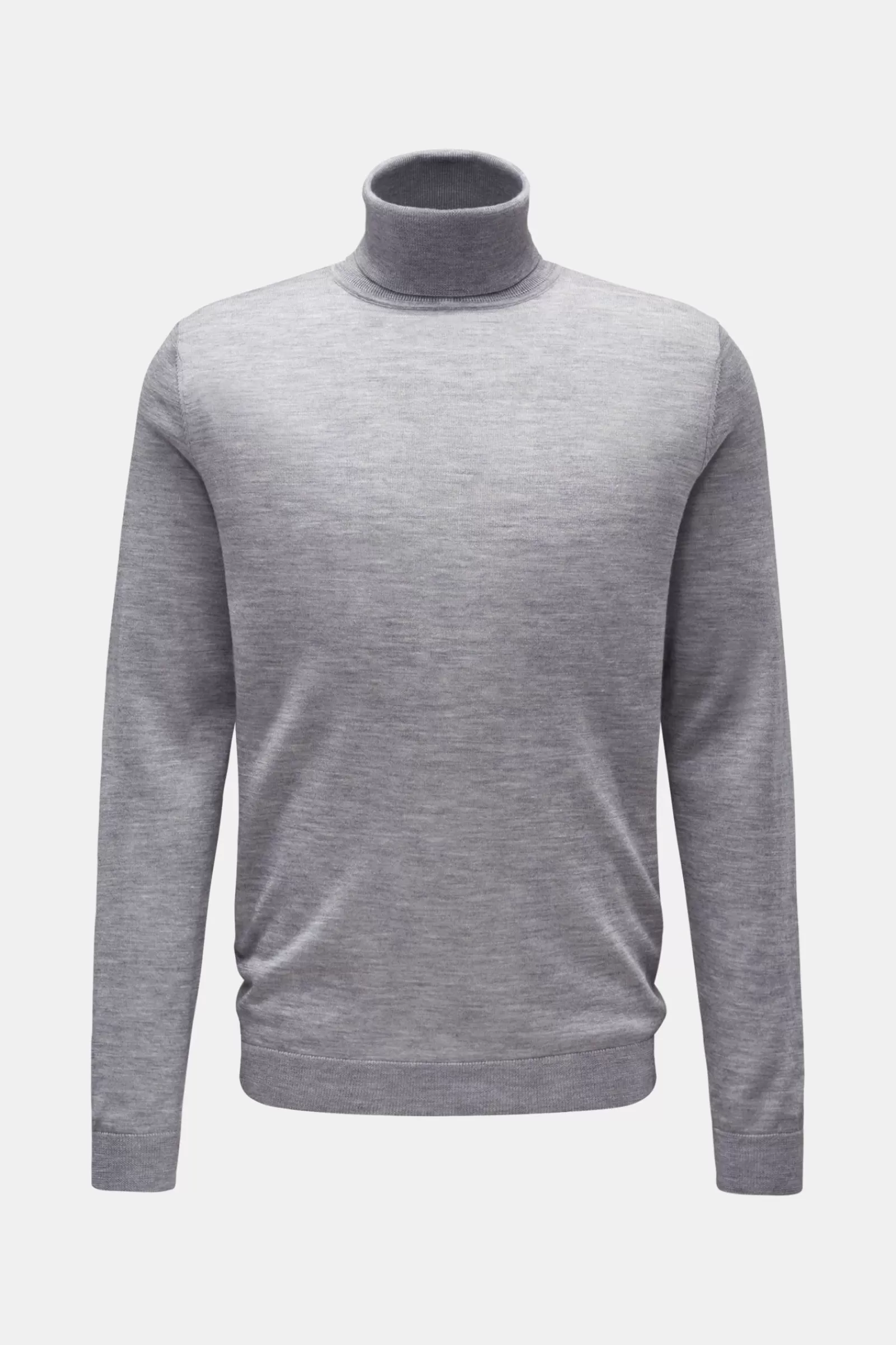 Cashmere Fine Knit Crew Neck Jumper Light Grey^FTC Discount