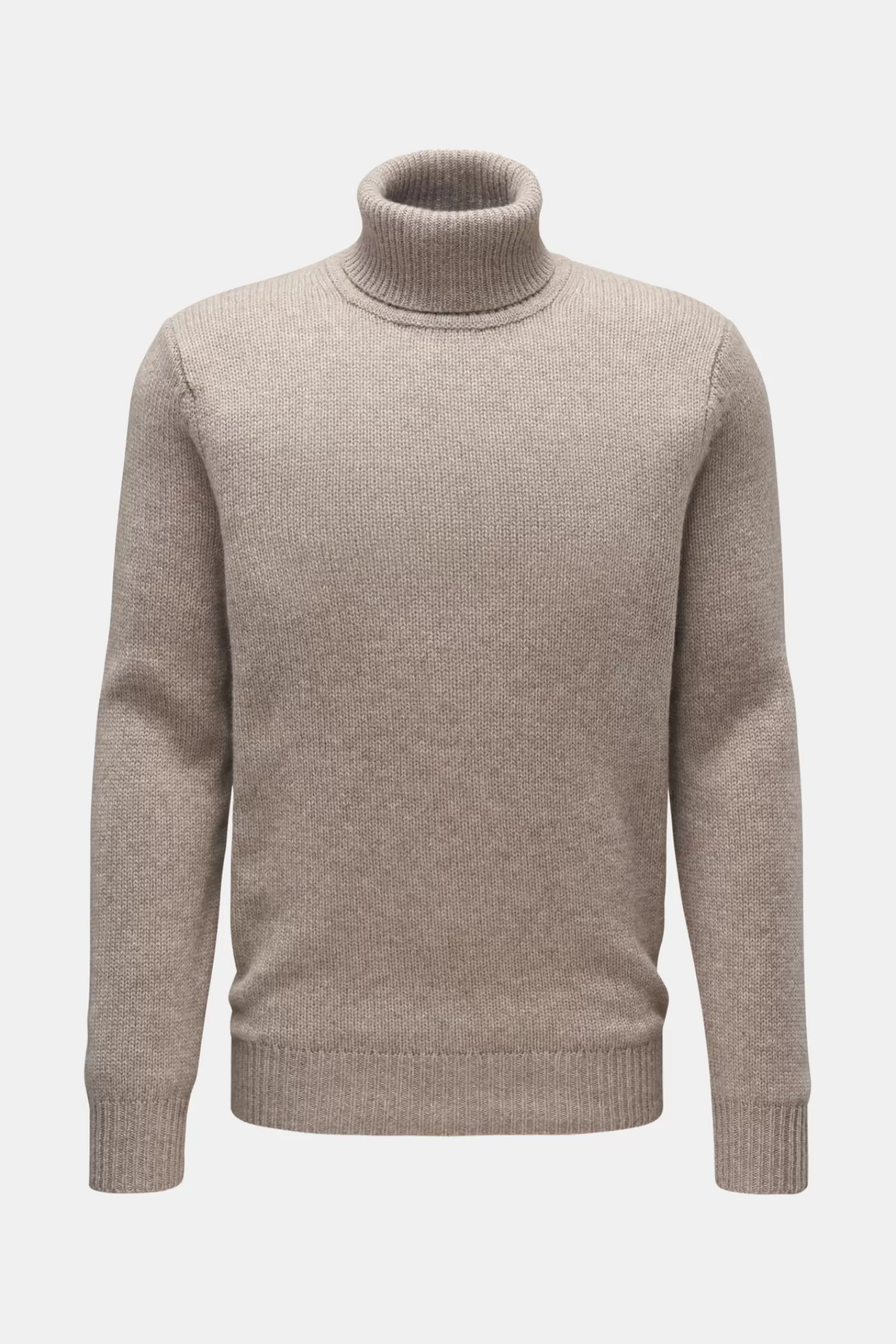 Cashmere Turtleneck Jumper Beige^FTC Store