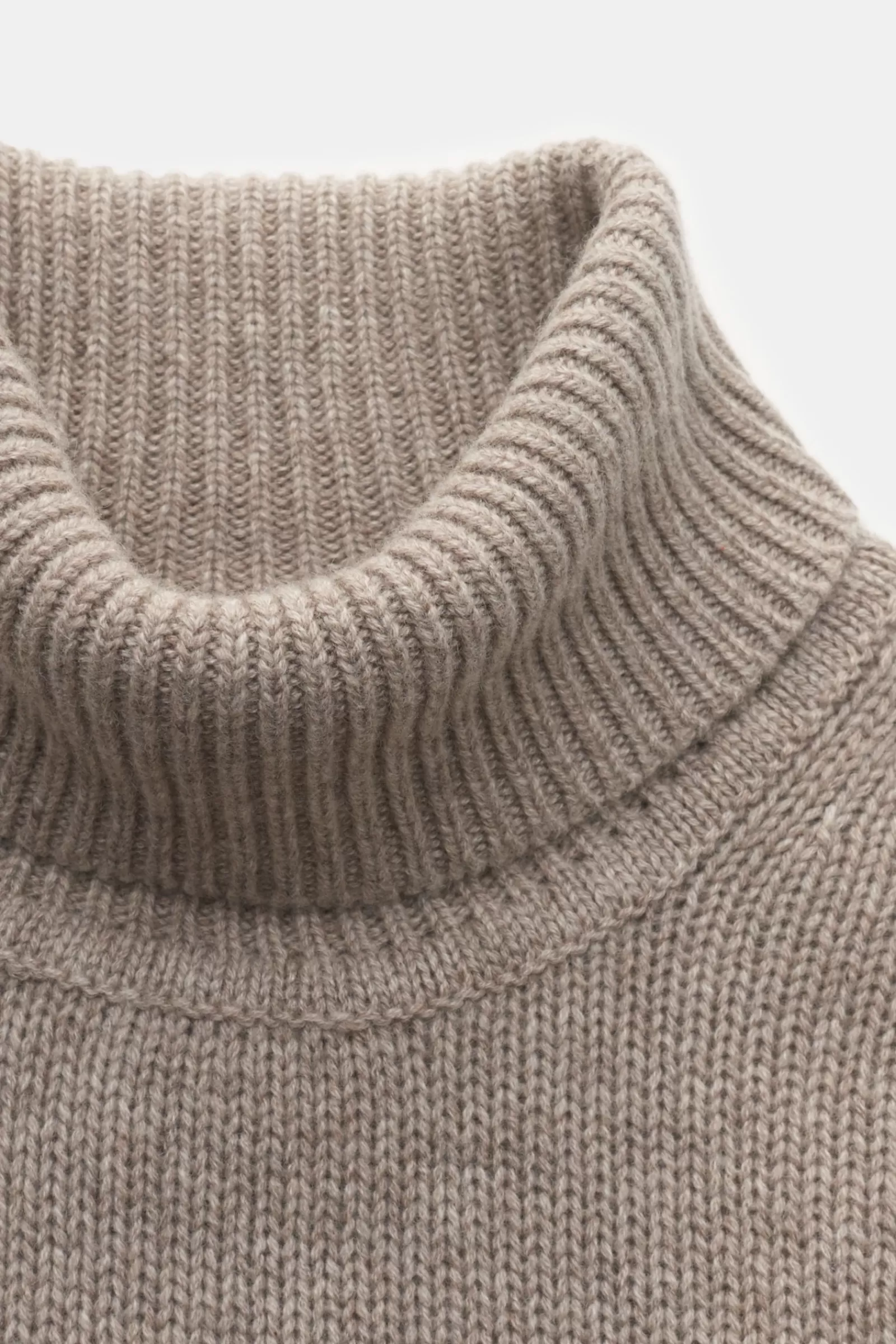 Cashmere Turtleneck Jumper Beige^FTC Store