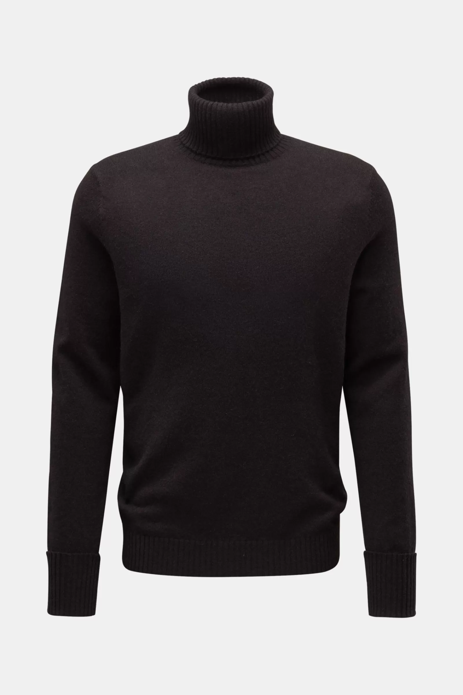 Cashmere Turtleneck Jumper Dark Brown^FTC New