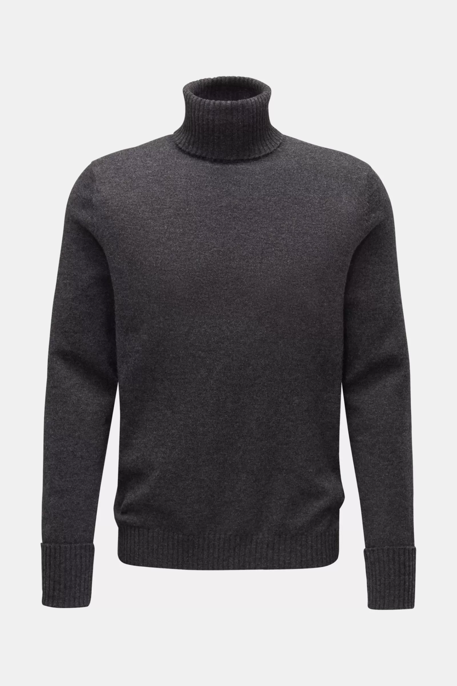 Cashmere Turtleneck Jumper Dark Grey^FTC New