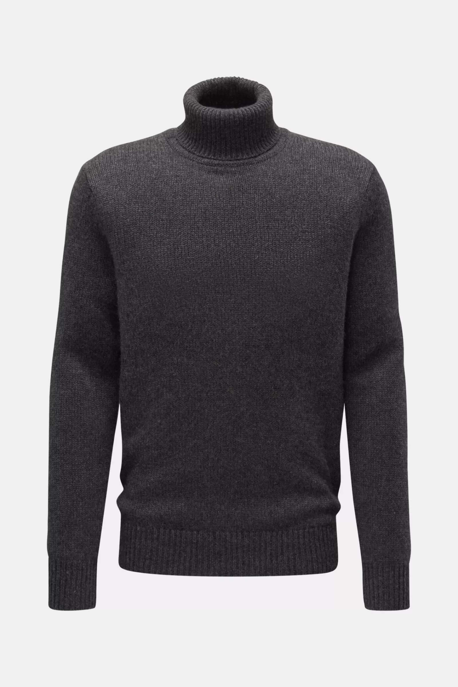 Cashmere Turtleneck Jumper Dark Grey^FTC Online