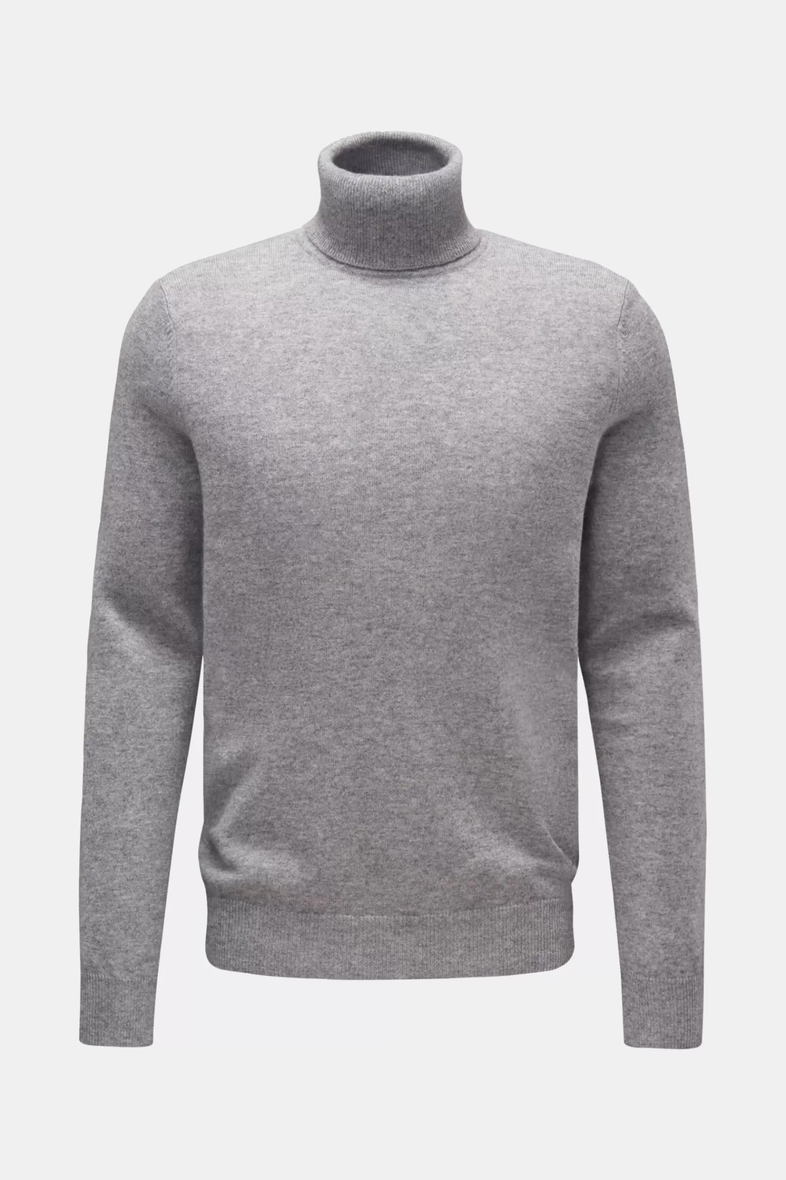 Cashmere Turtleneck Jumper Light Grey^FTC Cheap