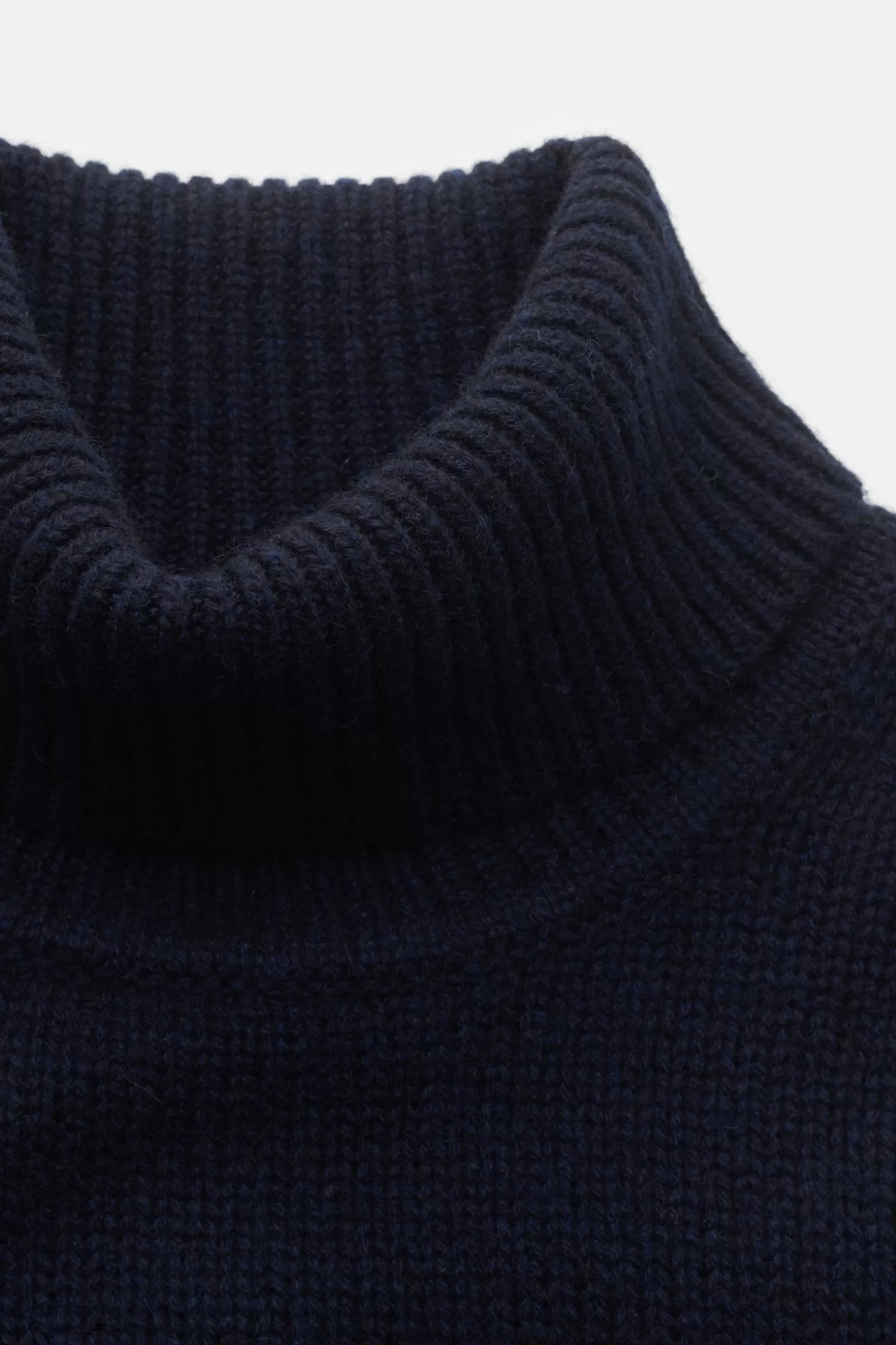 Cashmere Turtleneck Jumper Navy^FTC Sale