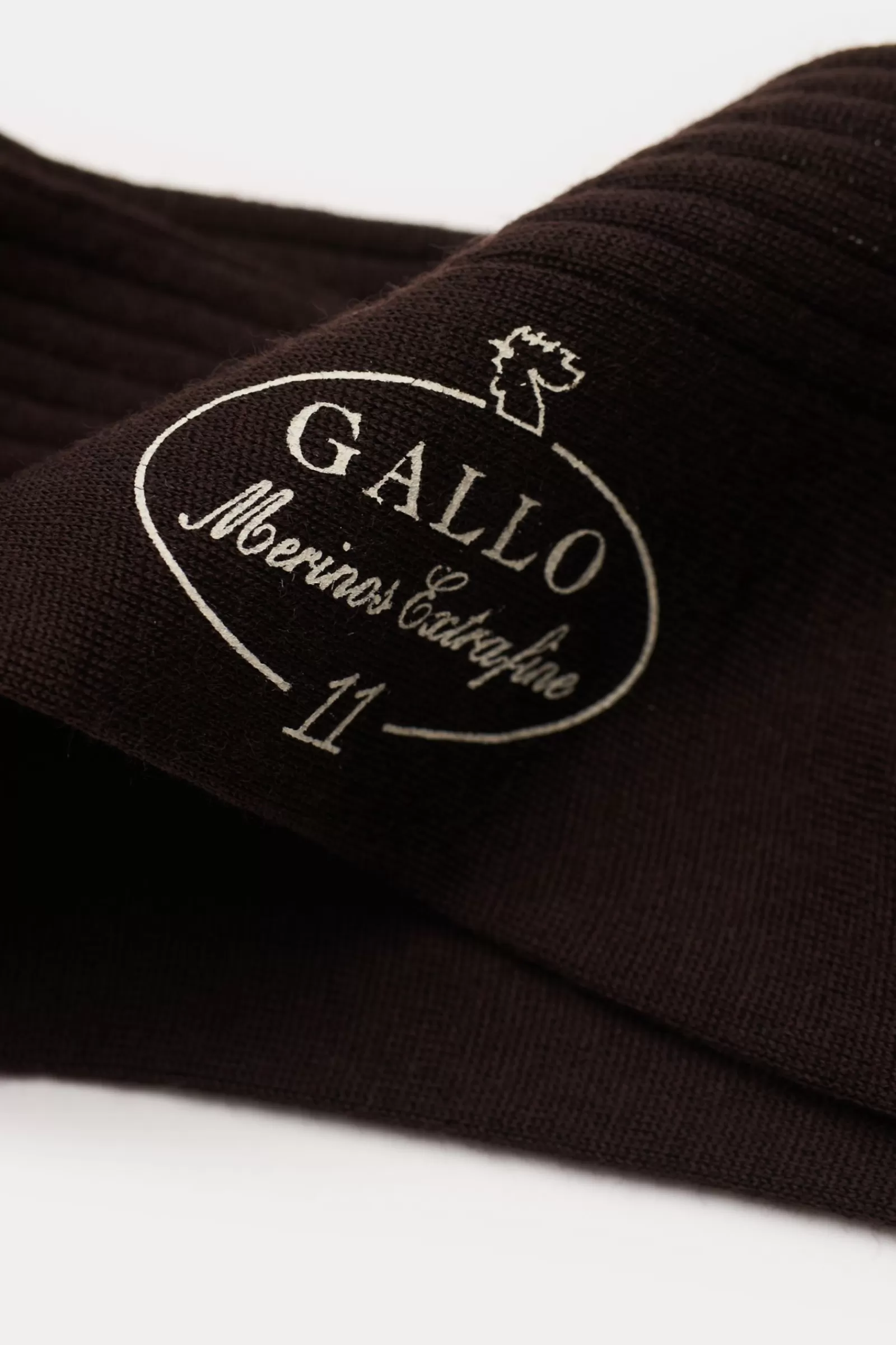 Knee-High Socks Dark Brown>Gallo Shop