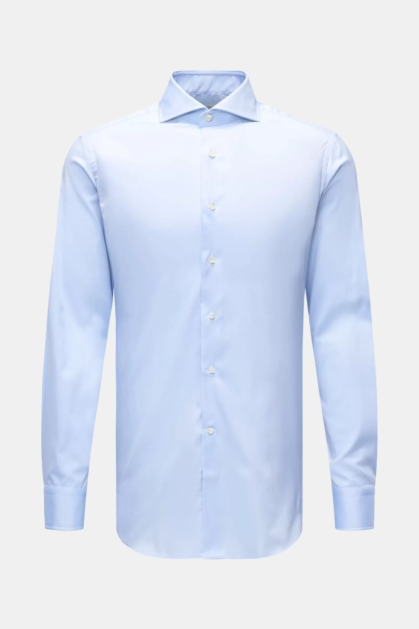 Business Shirt Shark Collar Light Blue>Gherardi Discount