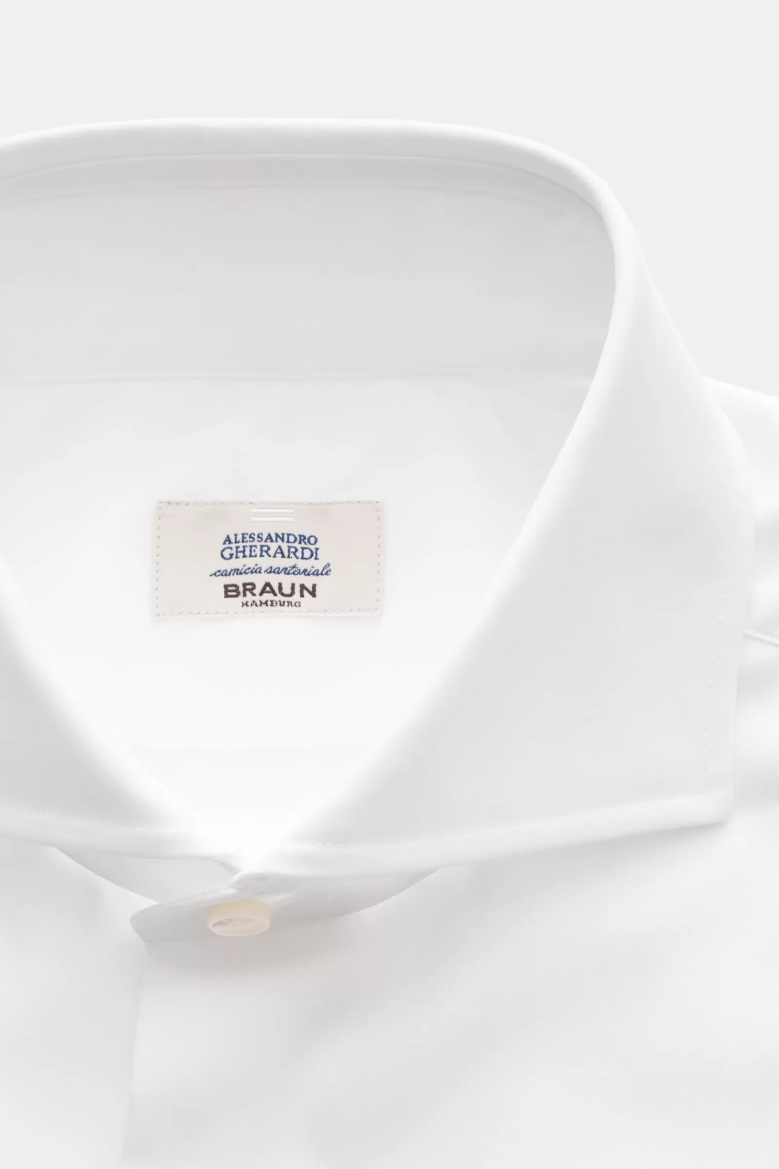 Business Shirt Shark Collar White>Gherardi New