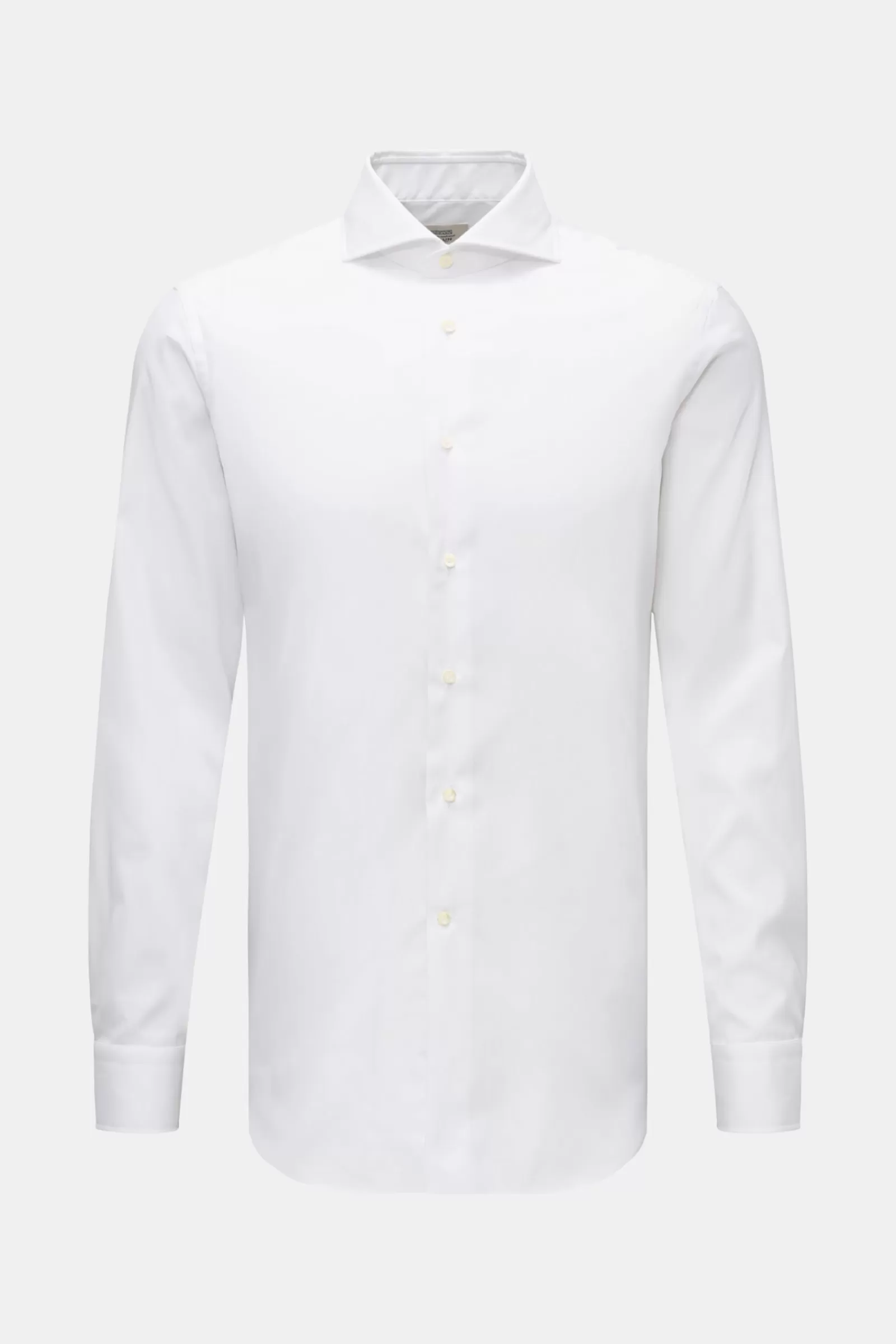 Business Shirt Shark Collar White>Gherardi Flash Sale