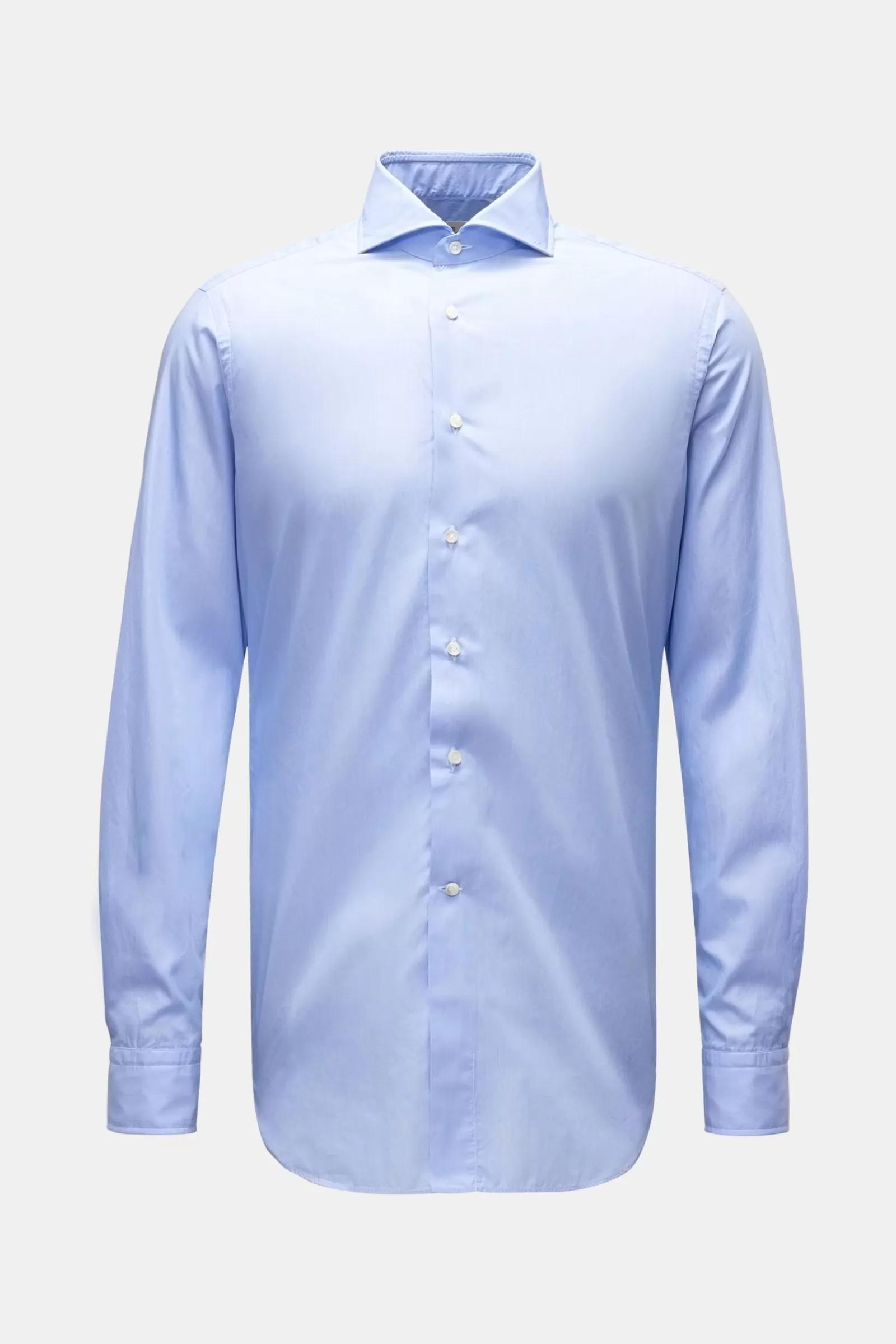 Casual Shirt Shark Collar Blue/White Striped>Gherardi Best Sale