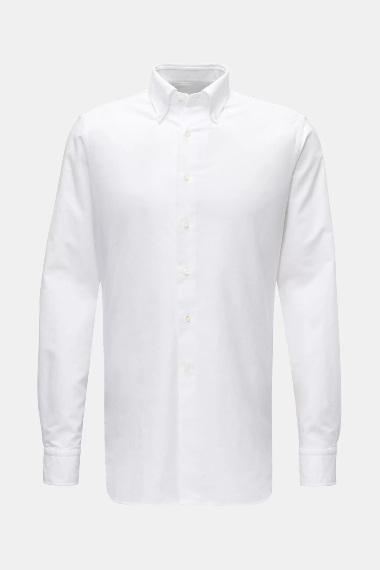 Oxford Shirt Button-Down Collar White>Gherardi Online