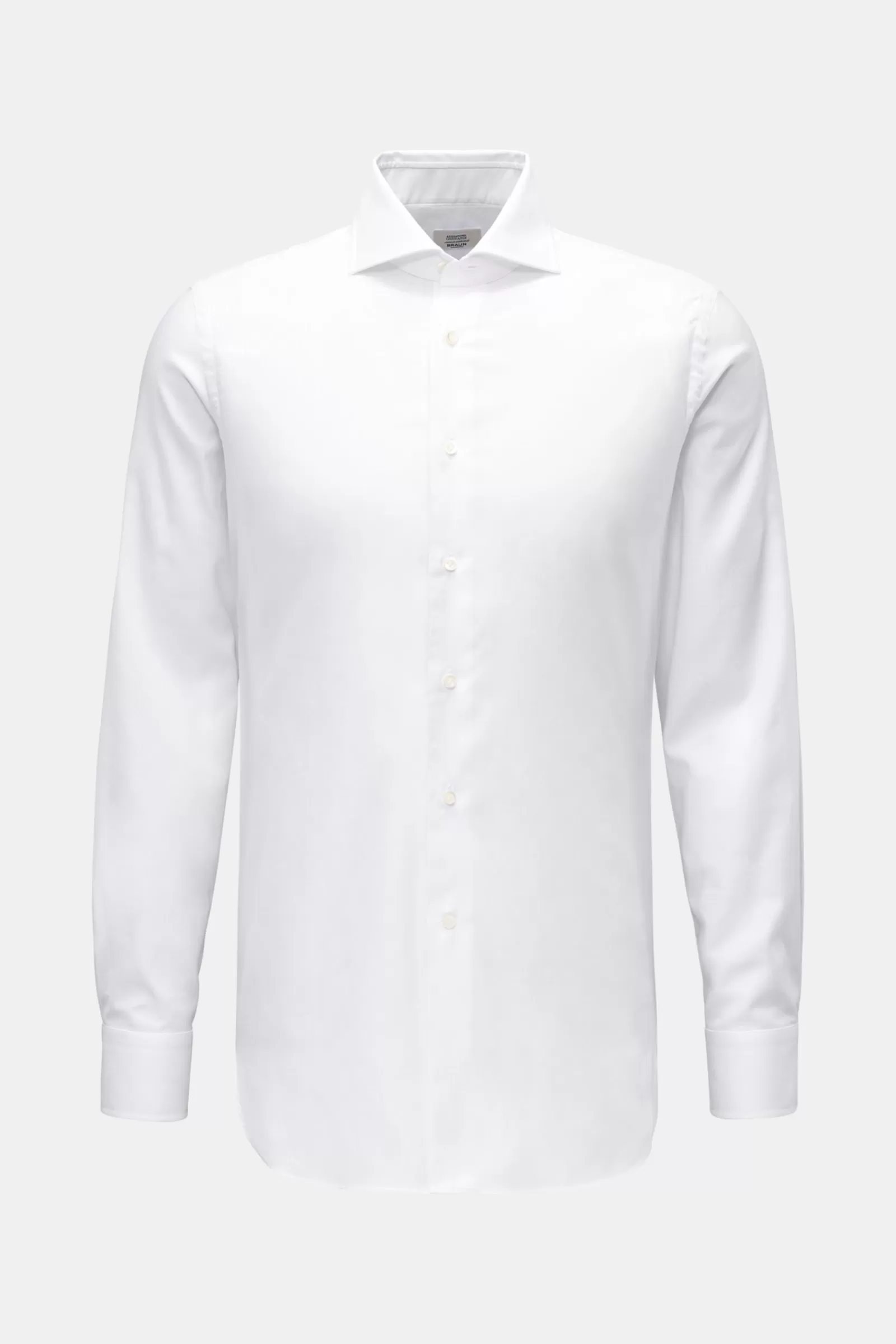 Oxford Shirt Shark Collar White>Gherardi Best Sale