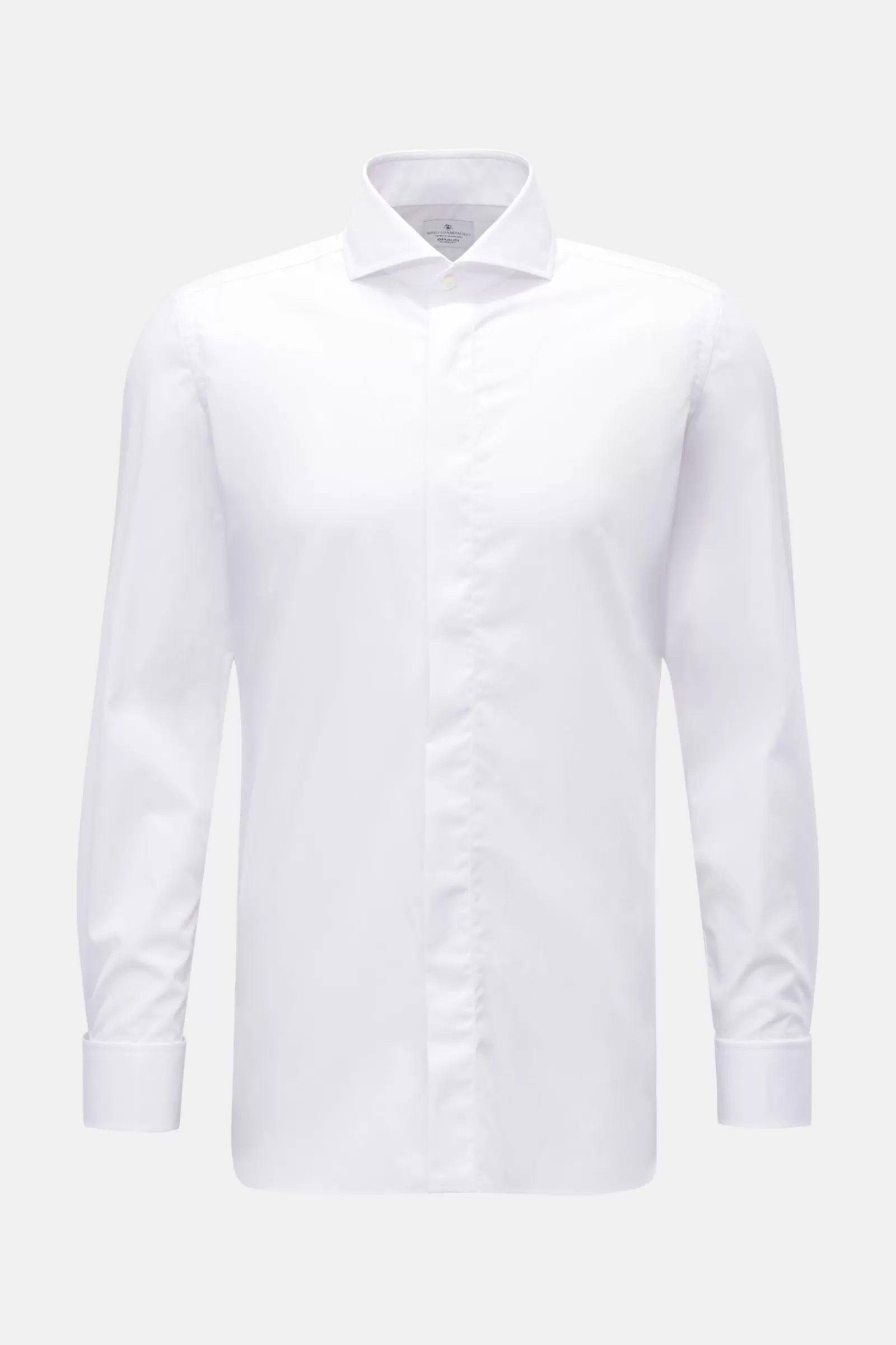 Tuxedo Shirt Shark Collar White>Giampaolo Best