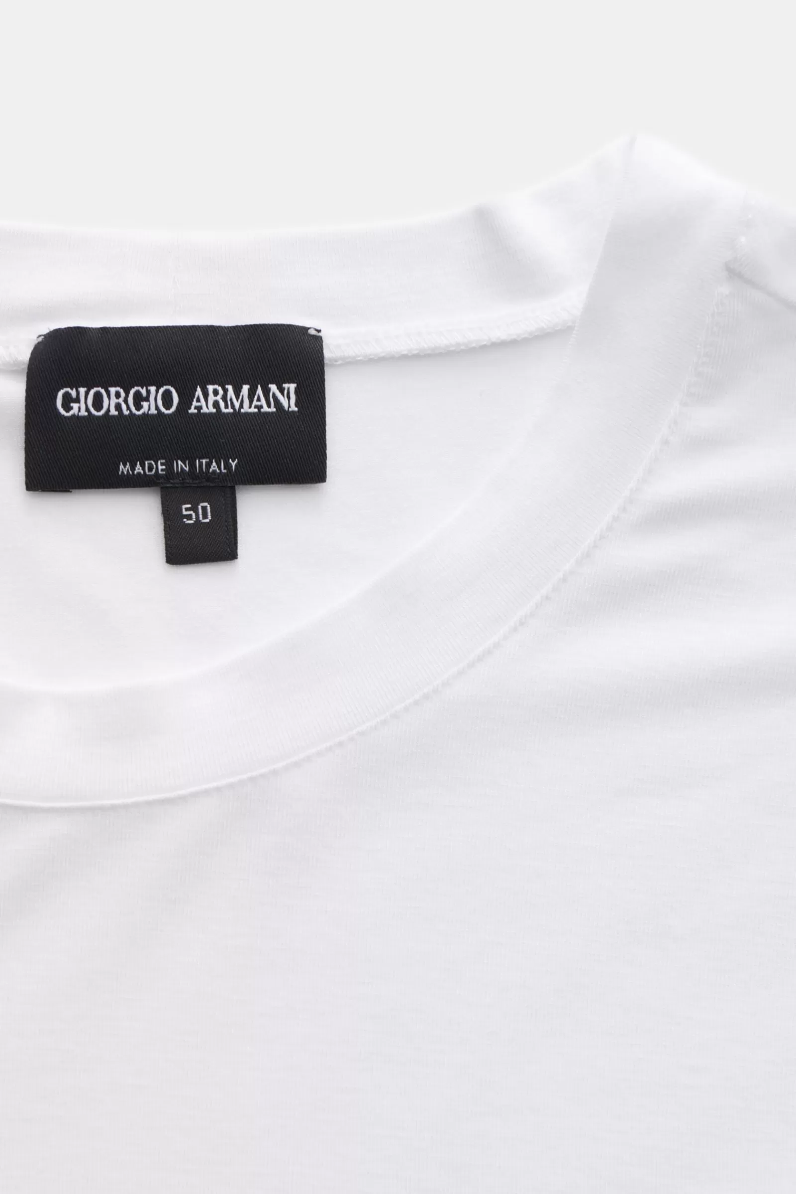 Crew Neck Long Sleeve White^Giorgio Armani Best Sale