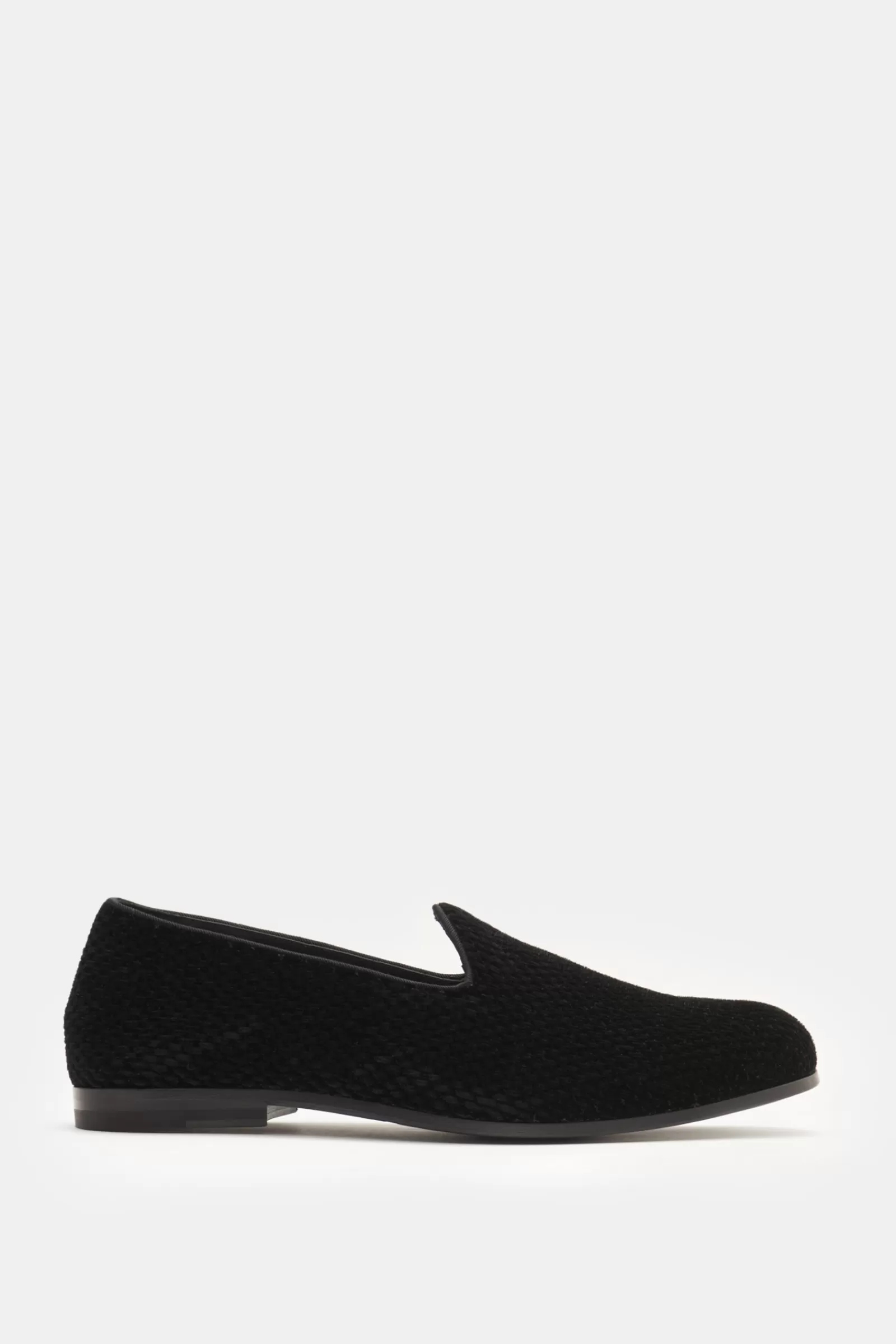 Velvet Loafers Black^Giorgio Armani Discount