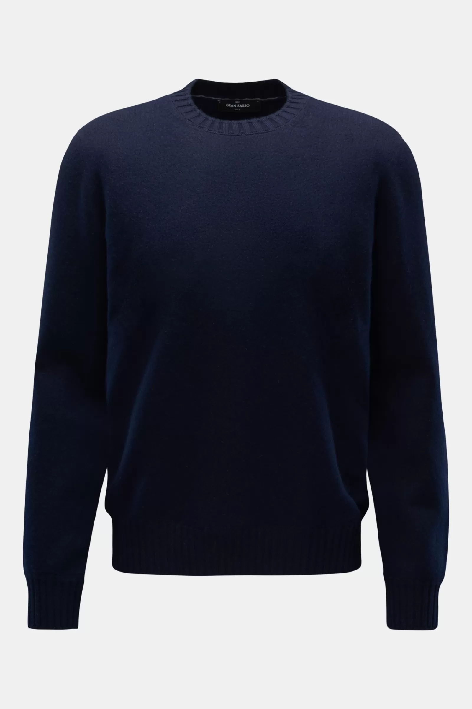 Cashmere Crew Neck Jumper Navy^Gran Sasso Cheap