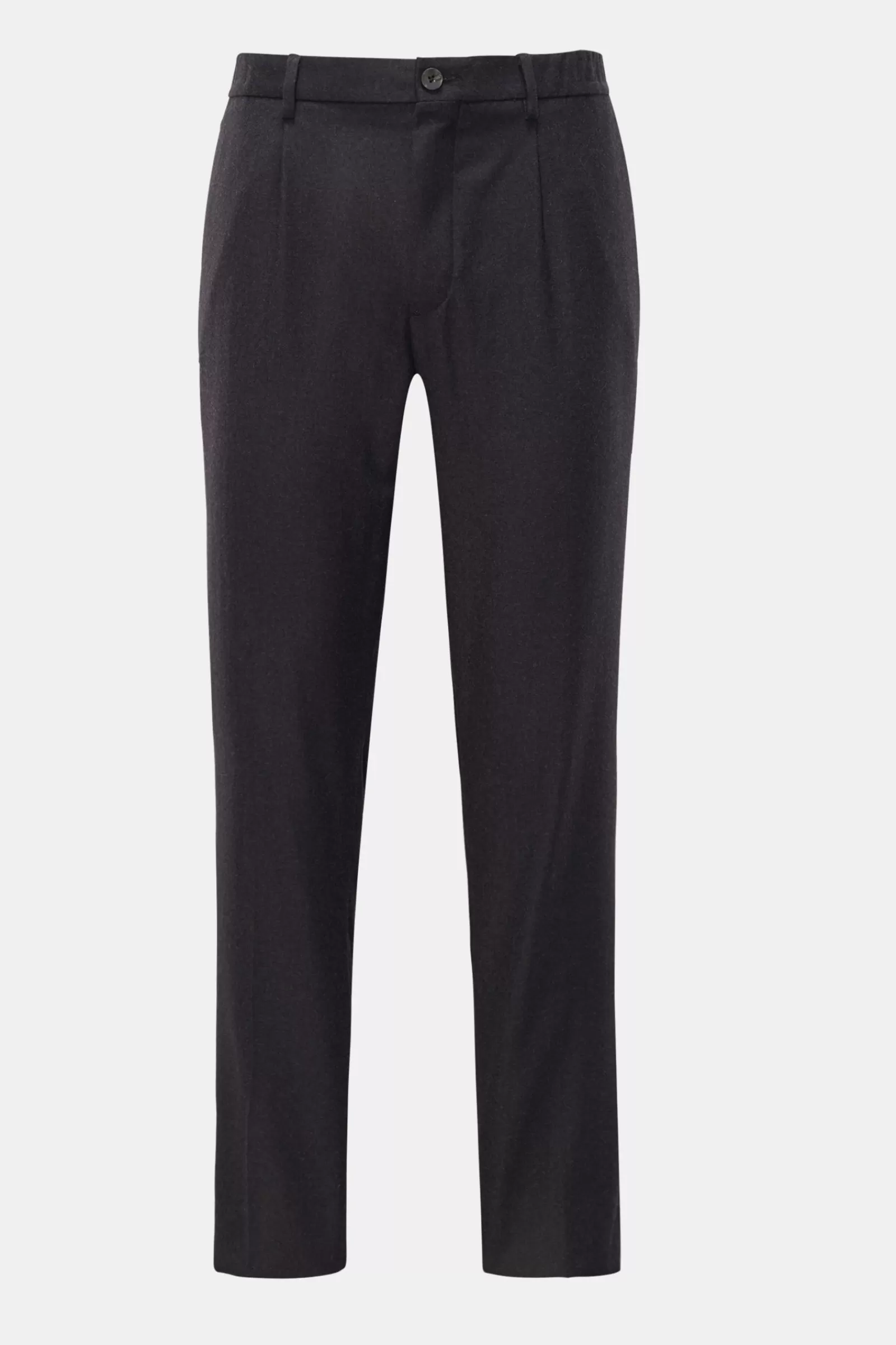 Wool Trousers 'Dennis' Anthracite>GTA Discount