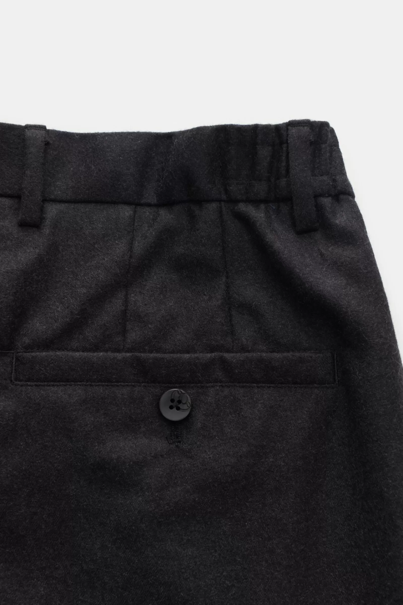 Wool Trousers 'Dennis' Anthracite>GTA Discount