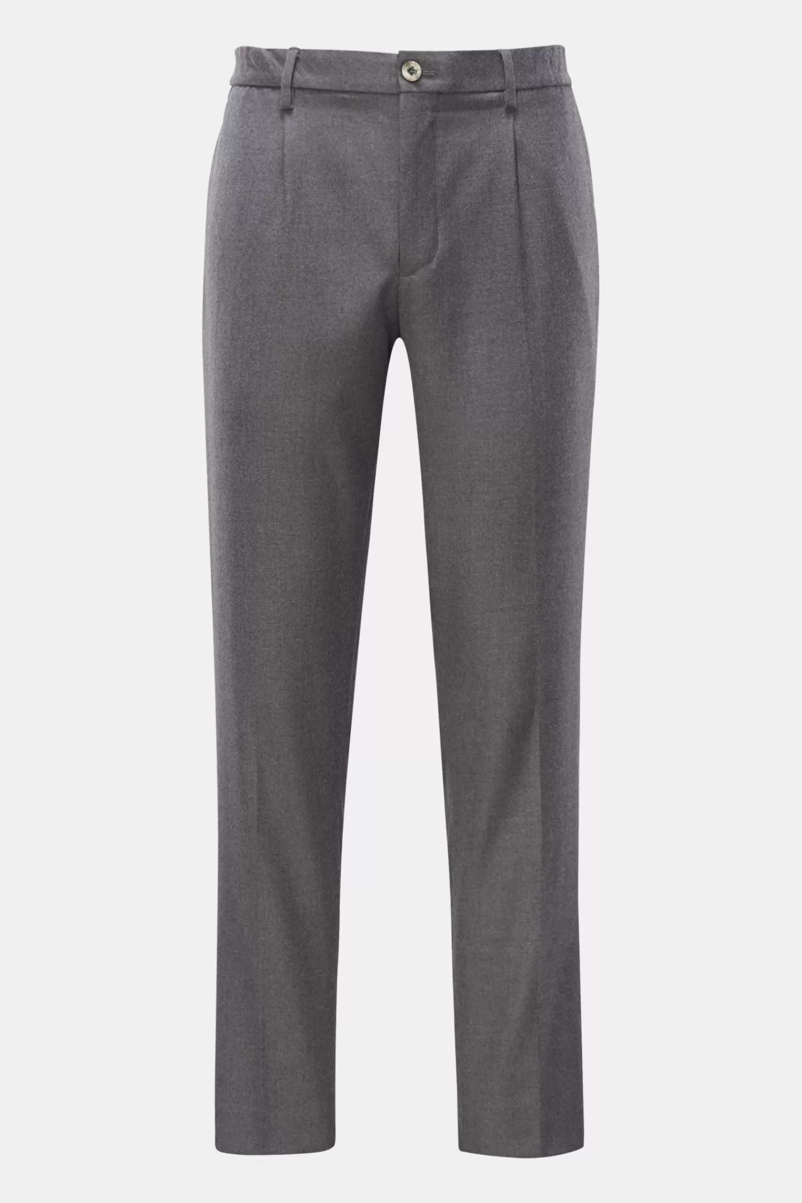 Wool Trousers 'Dennis' Grey>GTA Fashion