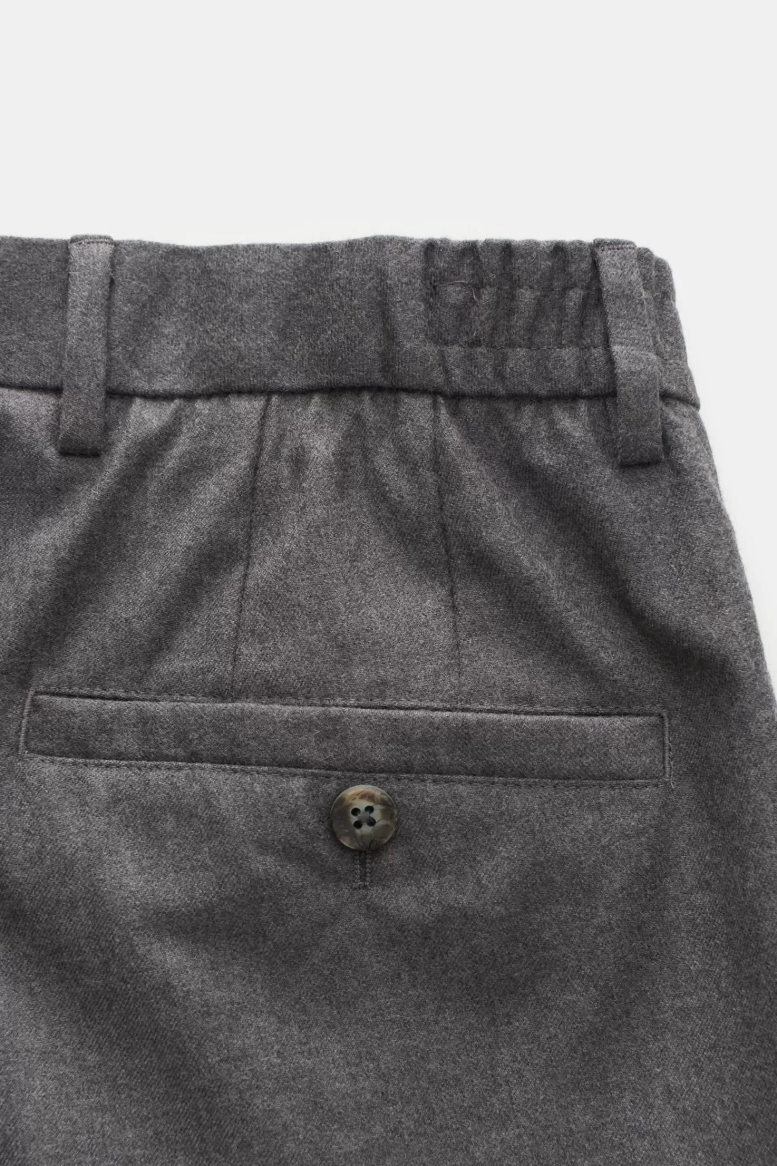 Wool Trousers 'Dennis' Grey>GTA Fashion