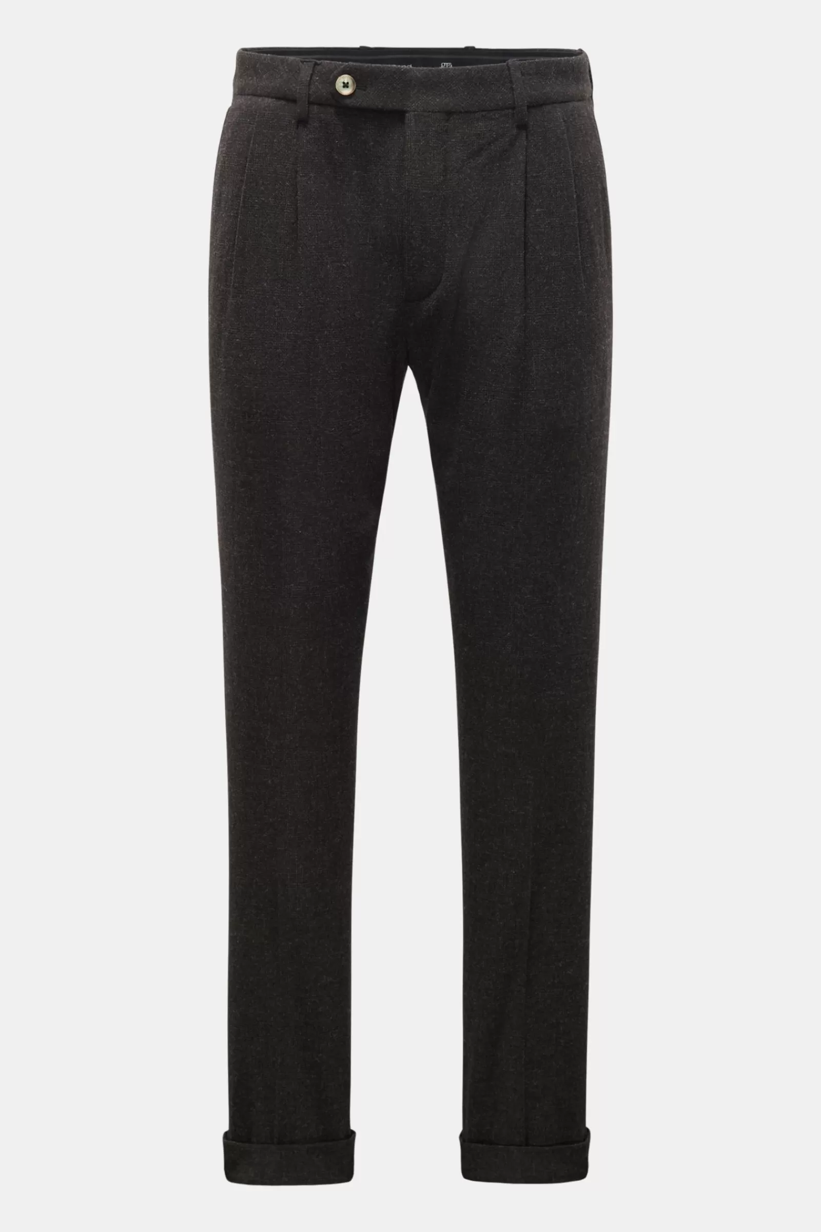 Wool Trousers 'Luca' Anthracite>GTA Best Sale