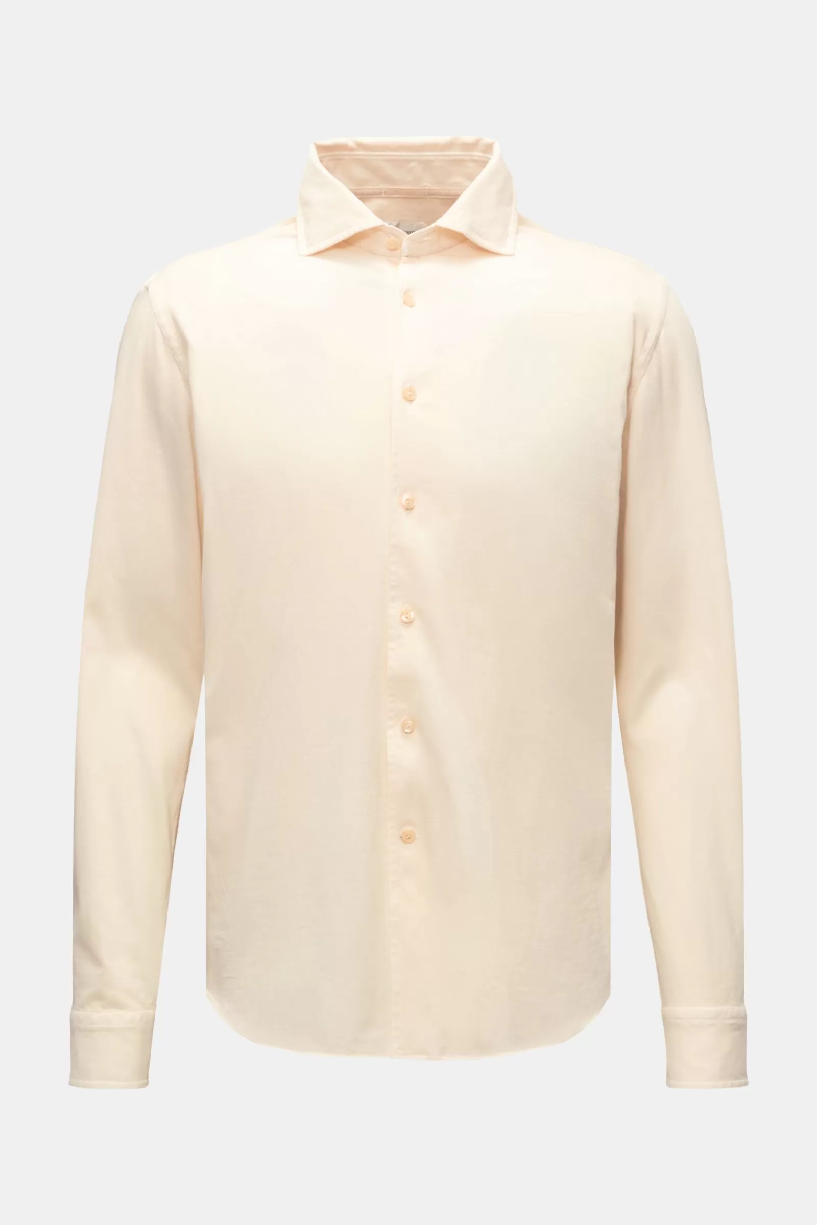 Casual Shirt Shark Collar Cream>Guglielminotti Shop