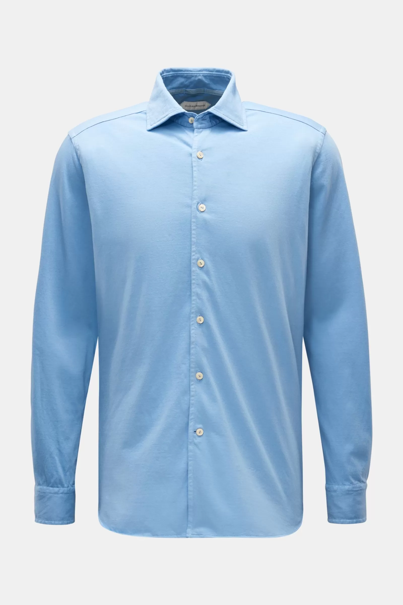 Casual Shirt Shark Collar Light Blue>Guglielminotti Best Sale