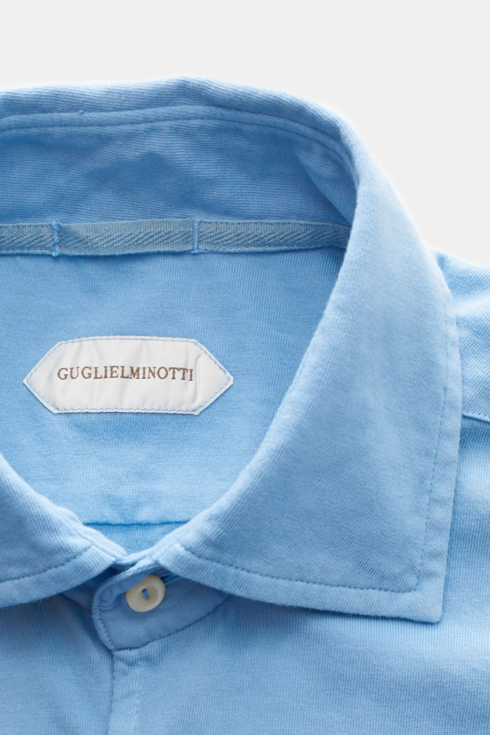 Casual Shirt Shark Collar Light Blue>Guglielminotti Best Sale