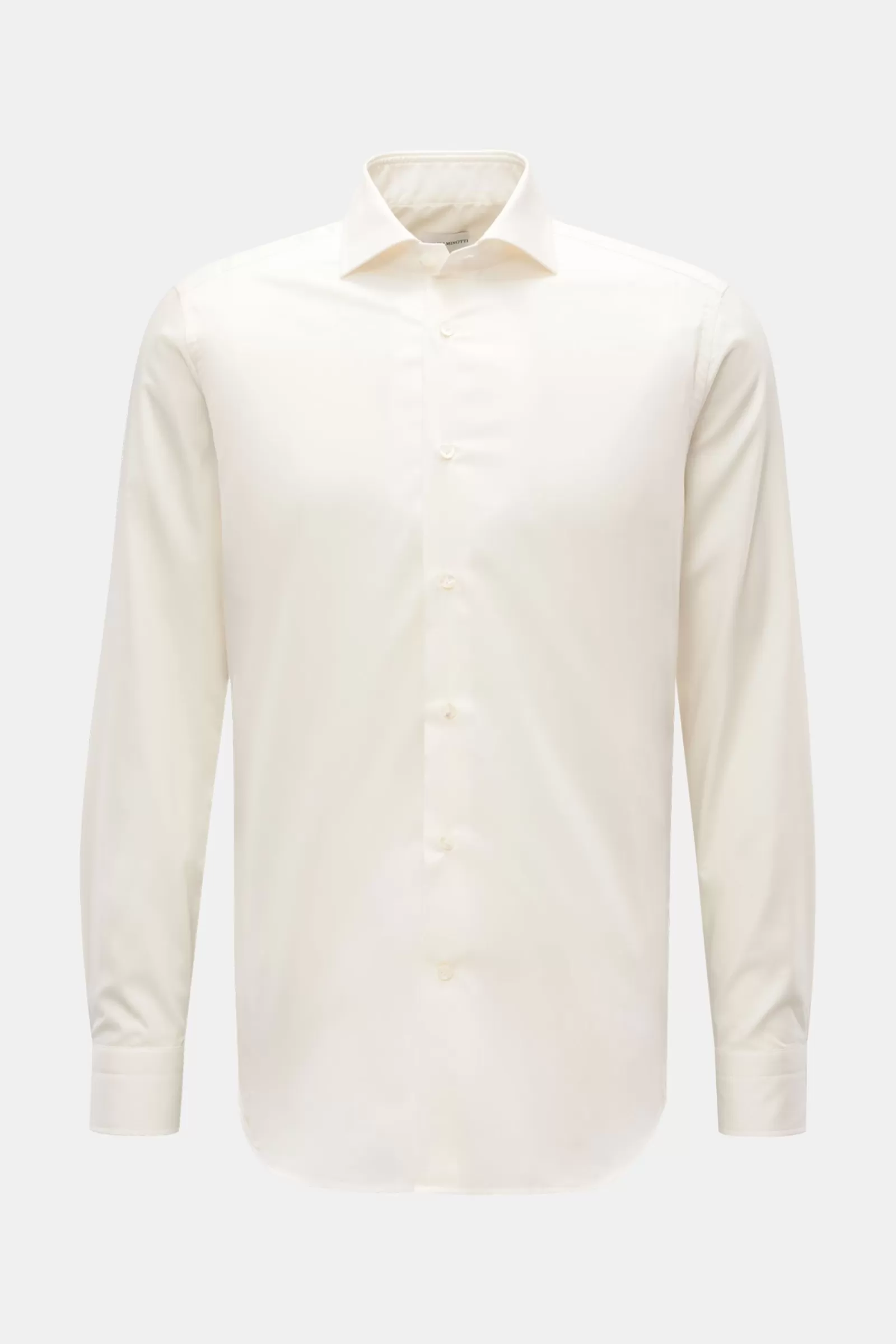 Casual Shirt Shark Collar Off-White>Guglielminotti New