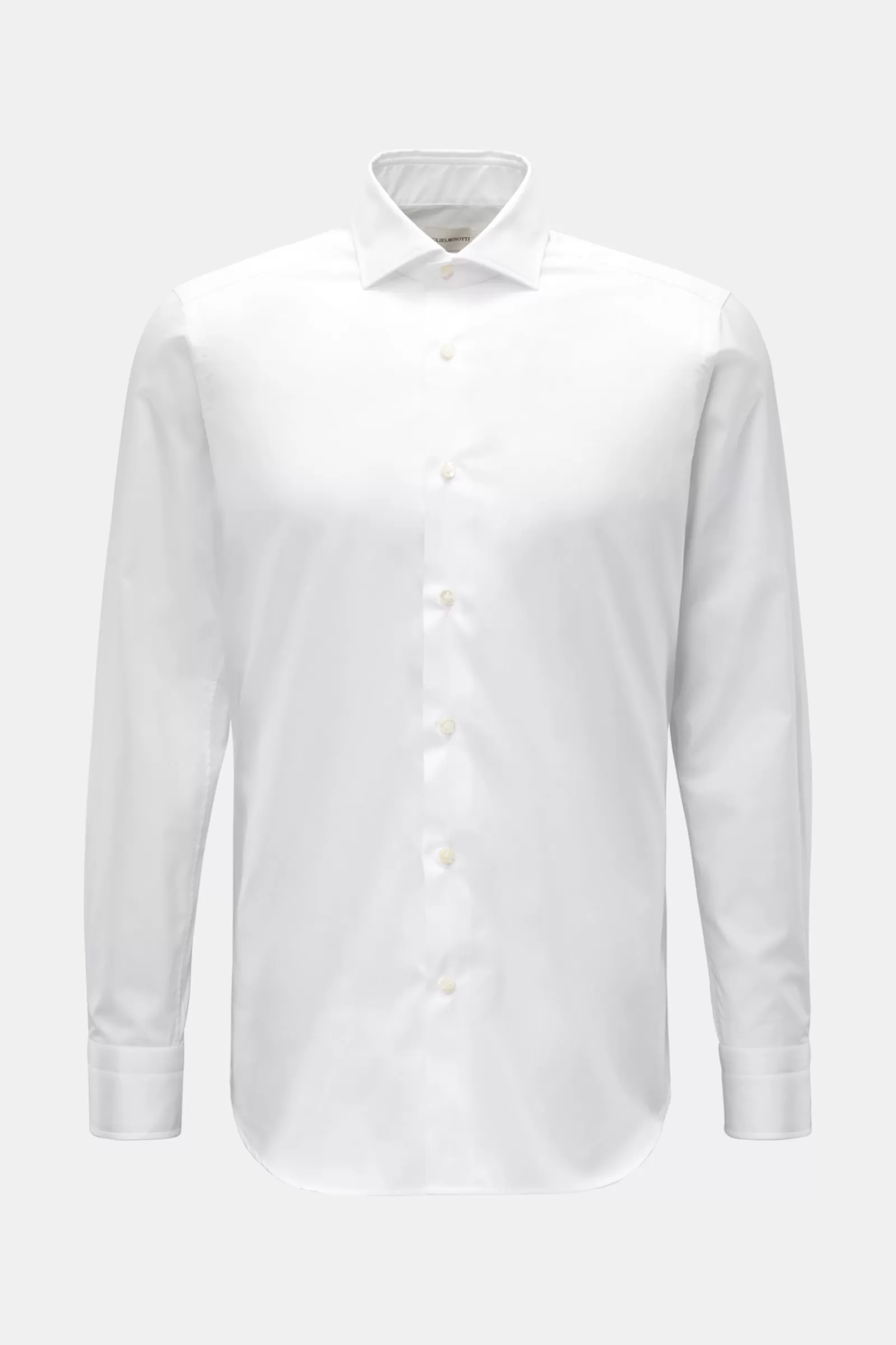 Casual Shirt Shark Collar White>Guglielminotti Sale