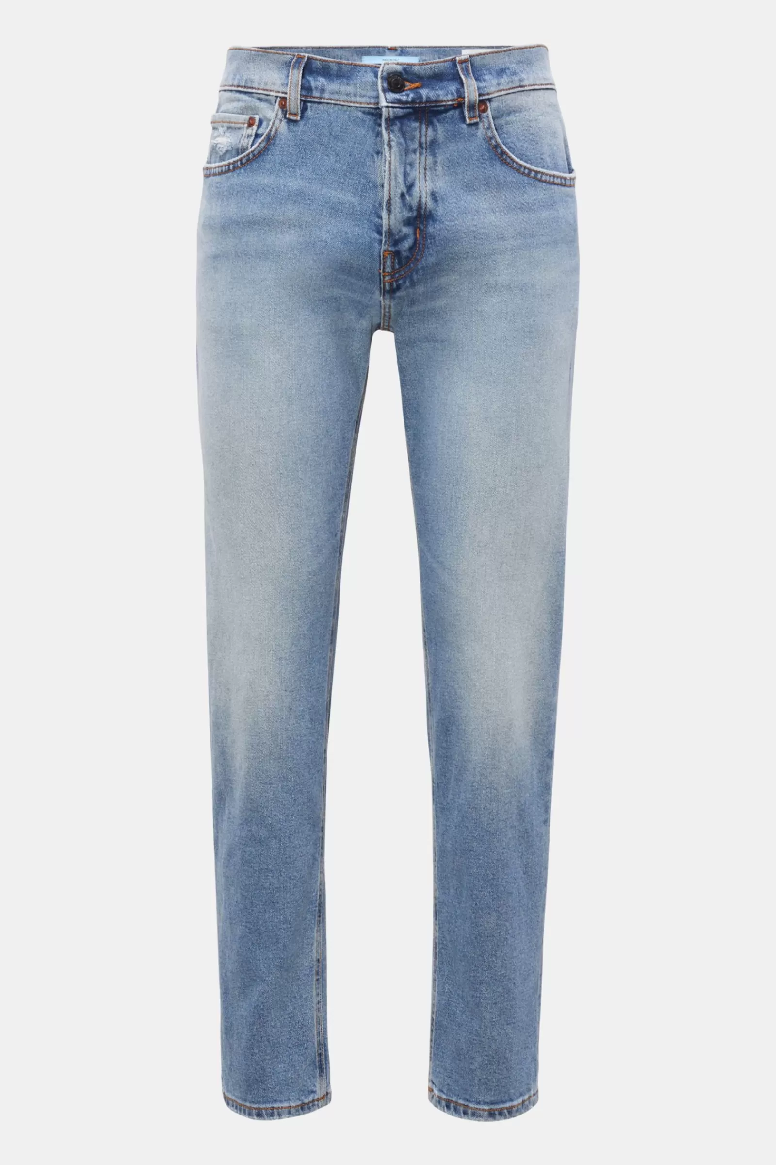 Jeans 'Tokyo Slim' Grey-Blue>Haikure Hot