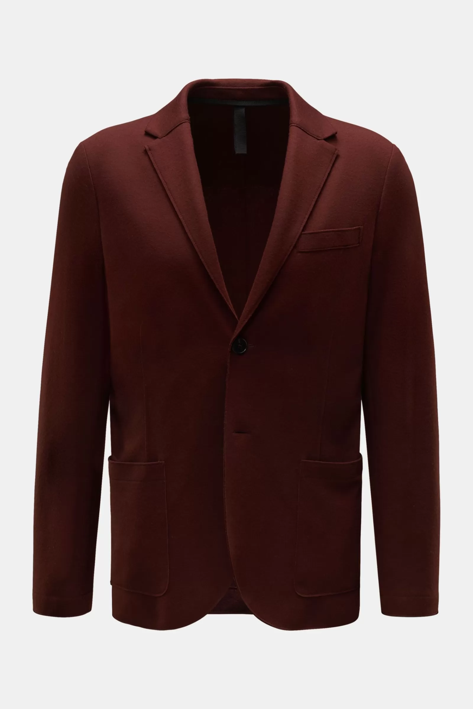 Merino Jersey Jacket Brown>Harris Wharf London Flash Sale