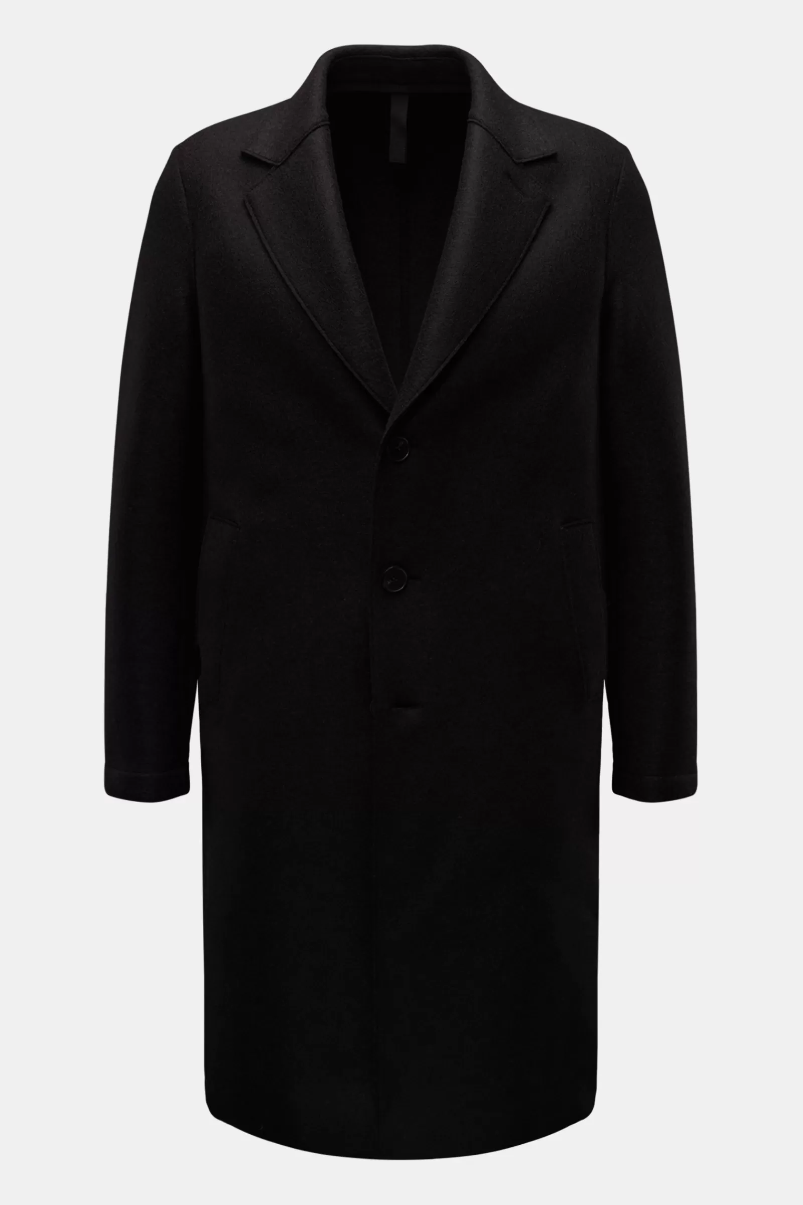 Wool Coat Black>Harris Wharf London Flash Sale