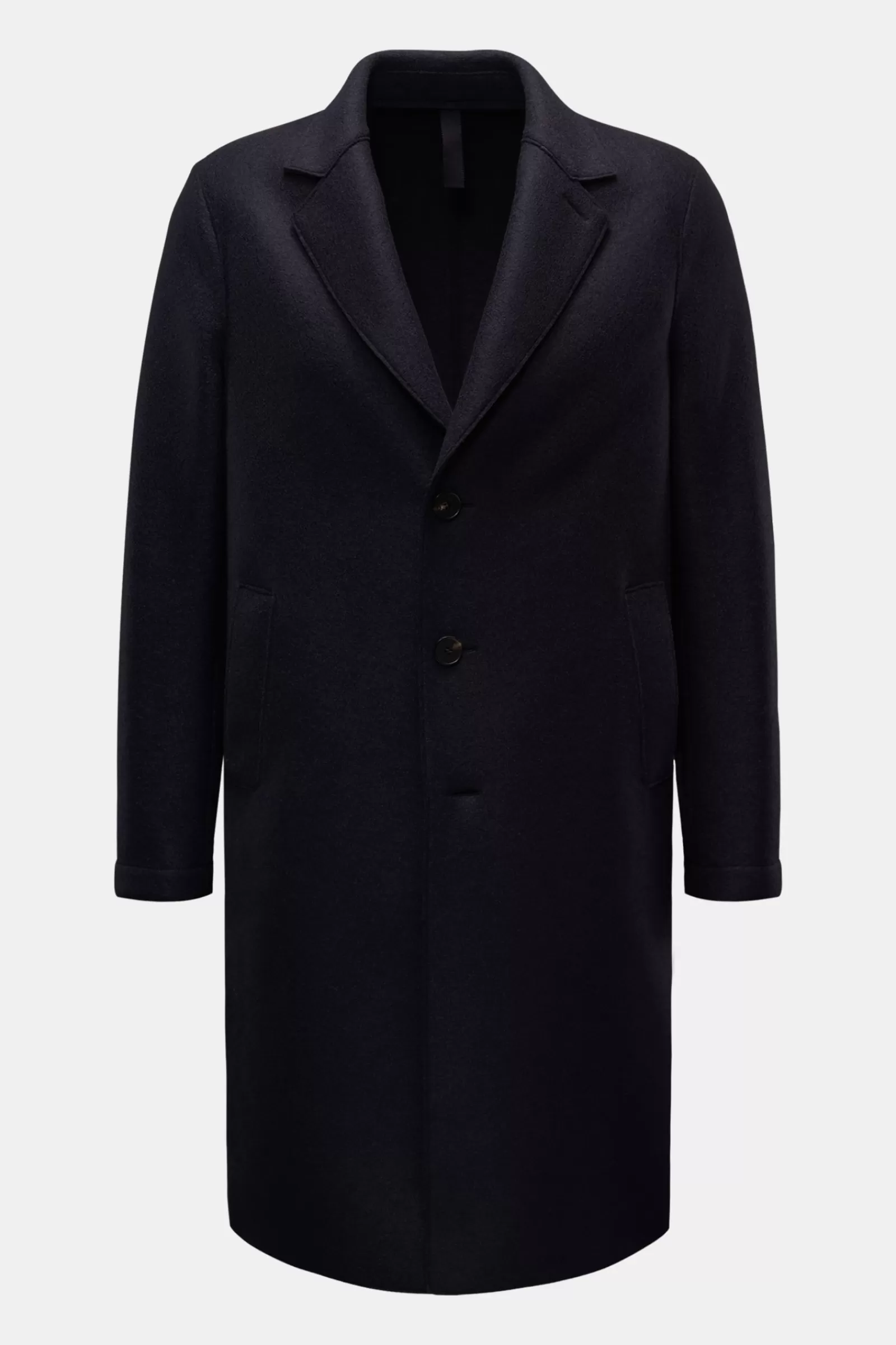 Wool Coat Navy>Harris Wharf London Flash Sale