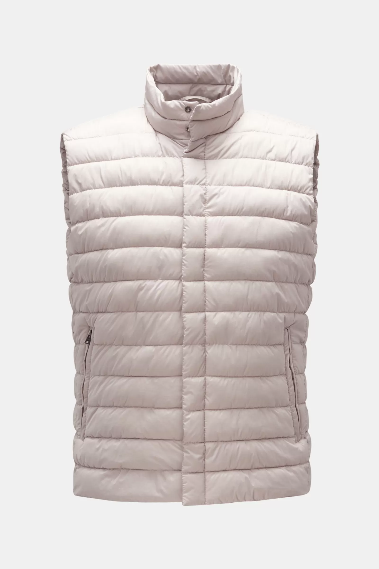 Down Gilet Beige>Herno Discount