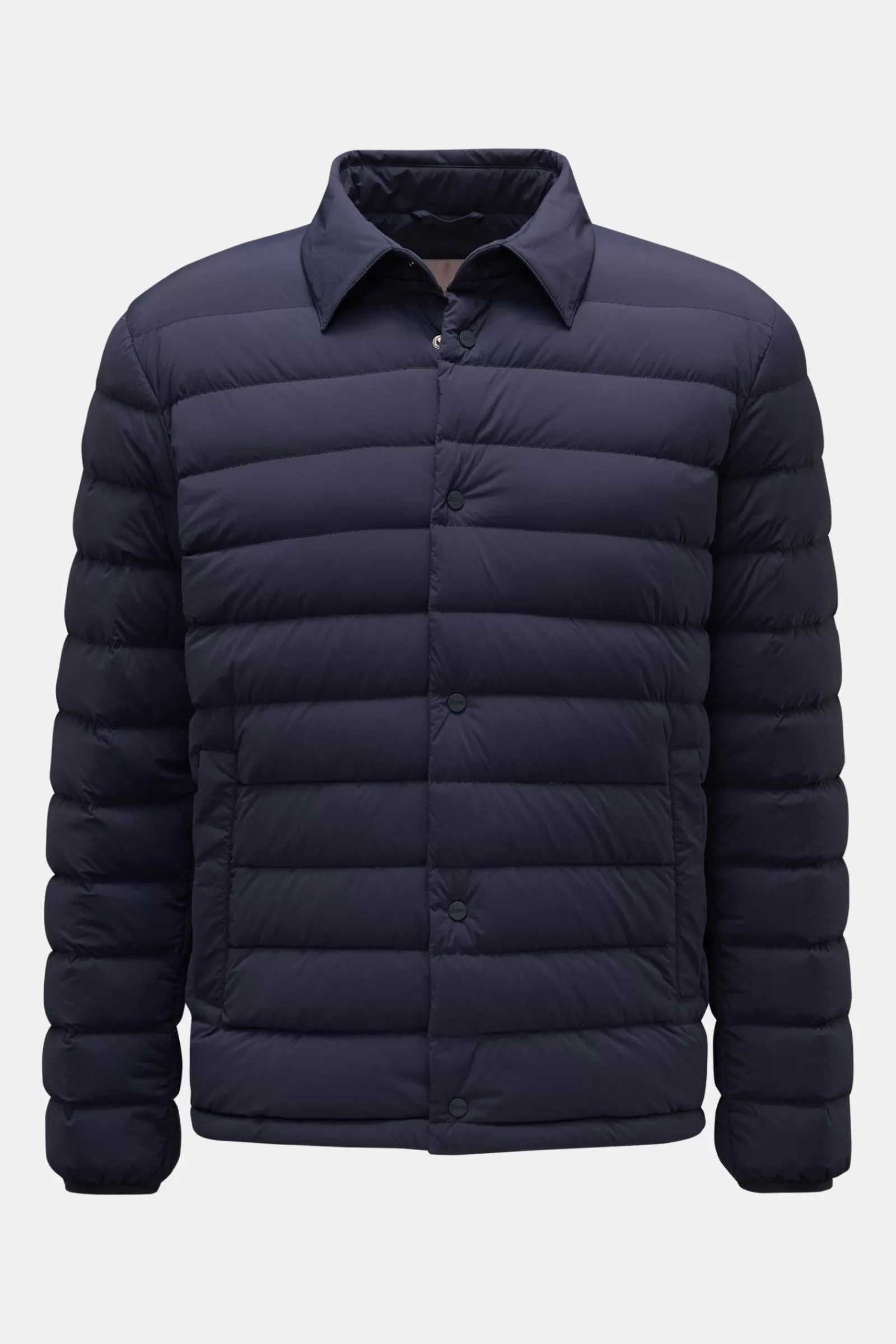 Down Overshirt Navy>Herno Best Sale