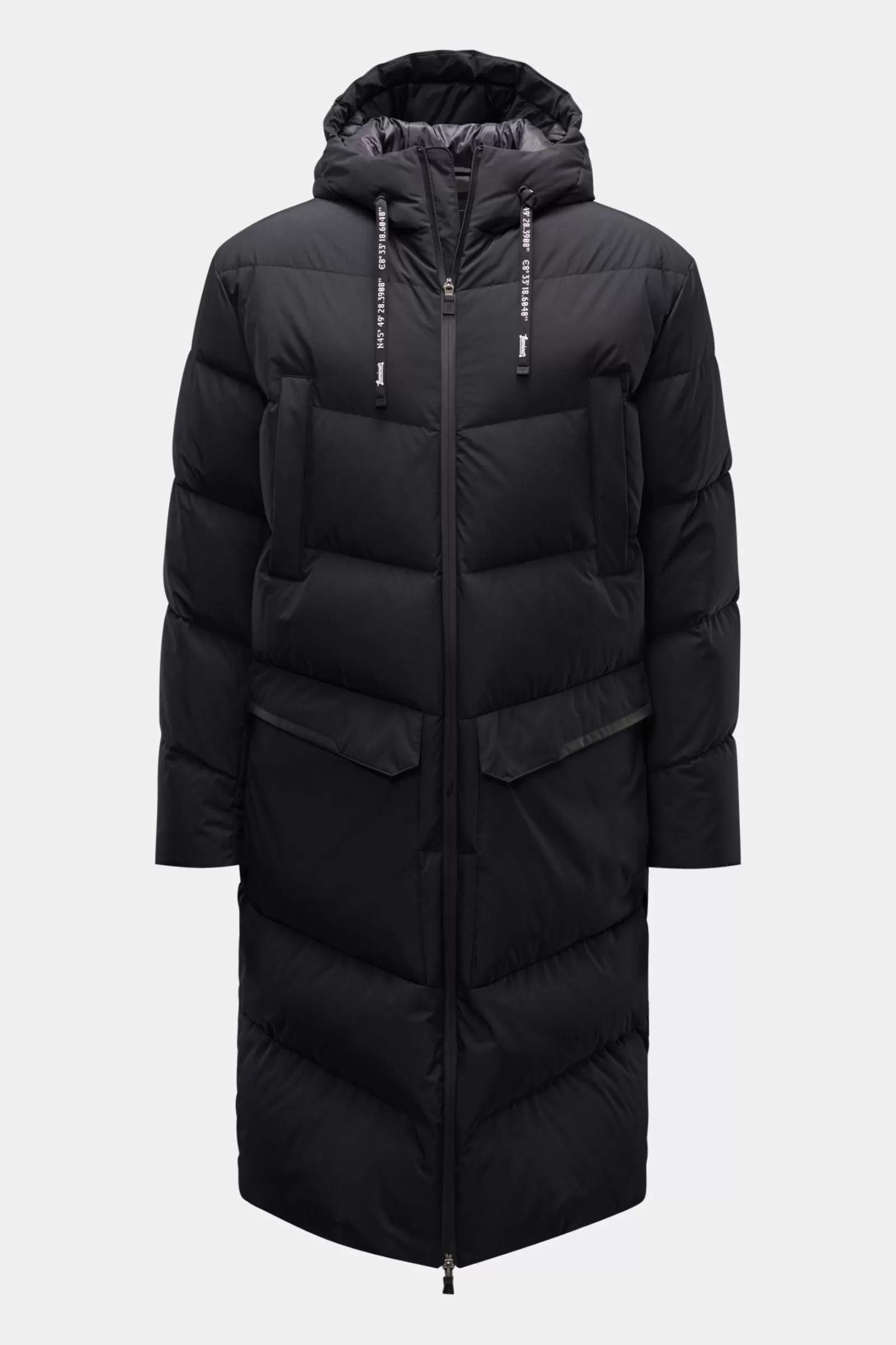 Down Coat Black>Herno Laminar Sale