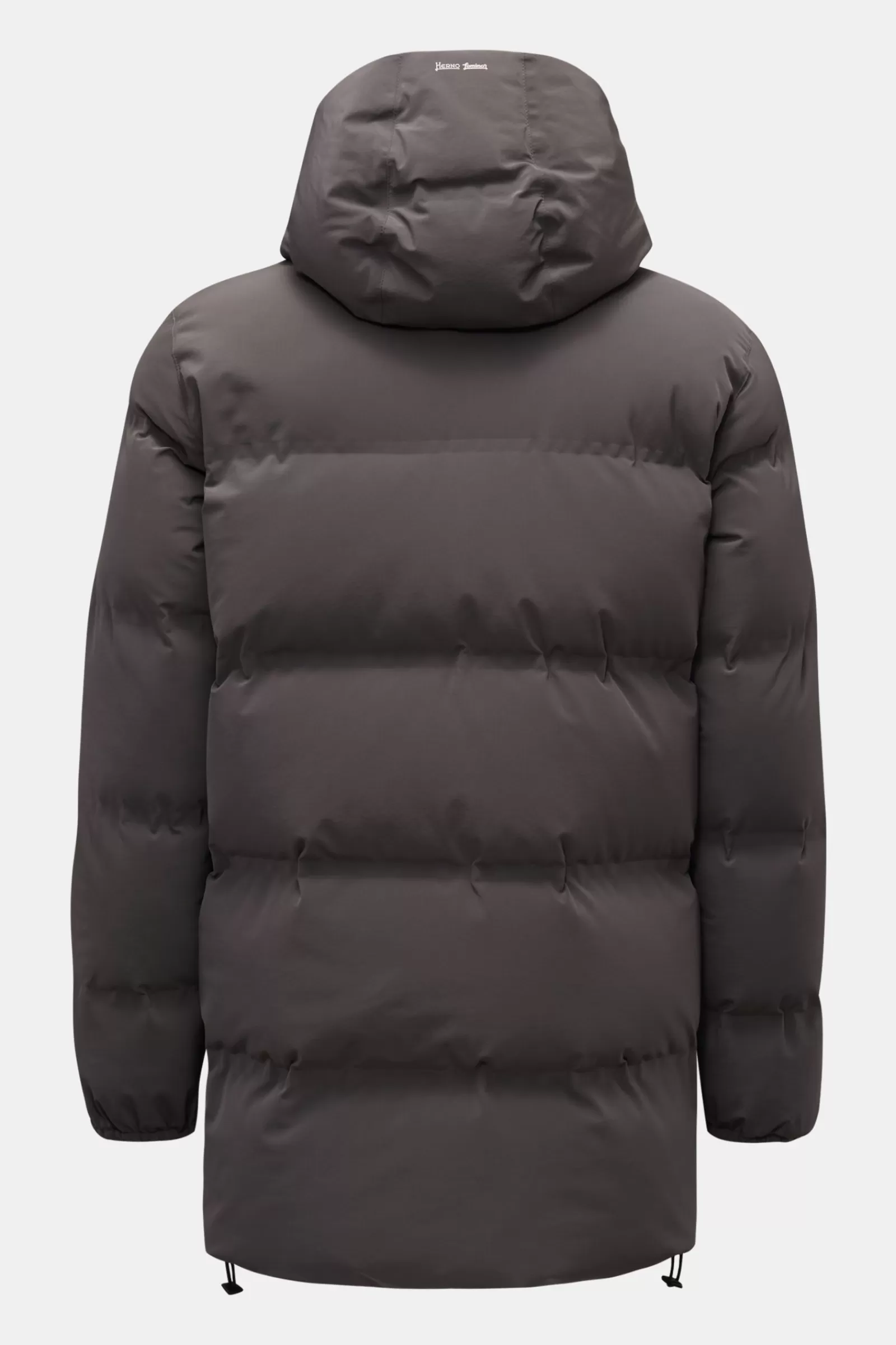 Down Coat Dark Grey>Herno Laminar Best Sale