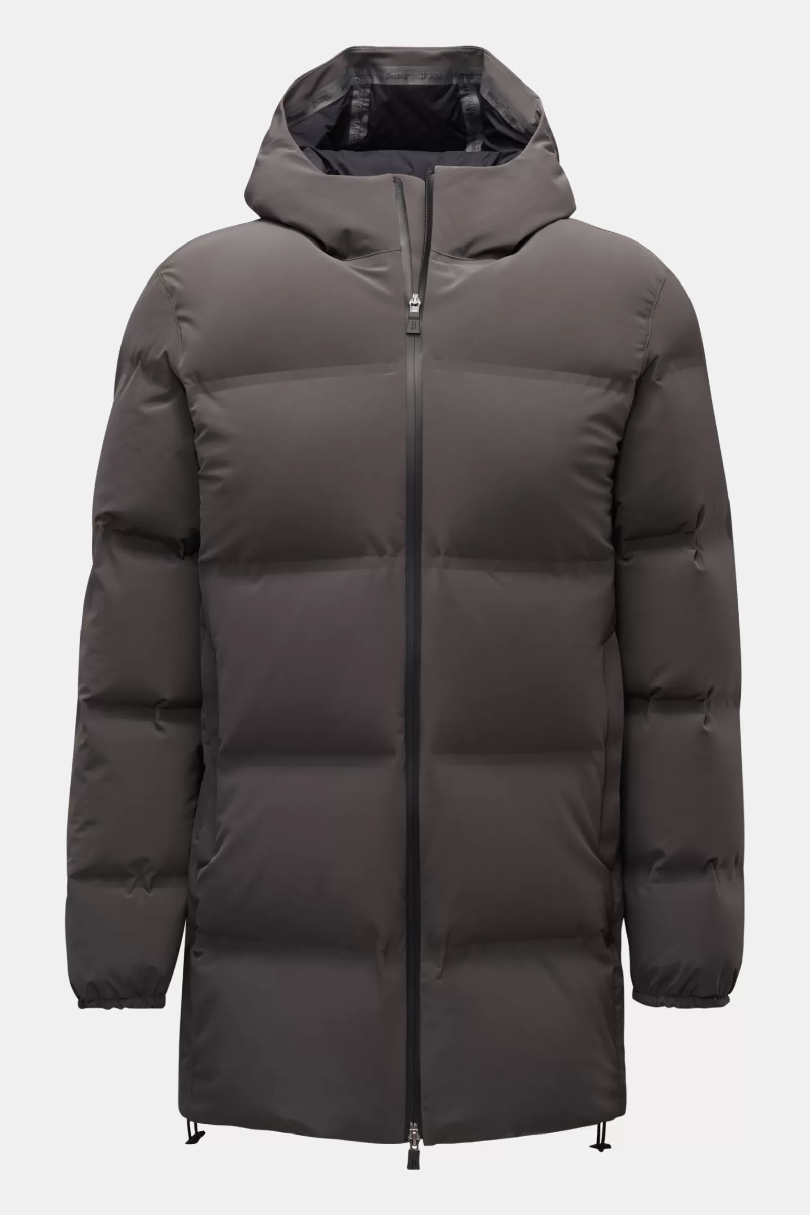 Down Coat Dark Grey>Herno Laminar Best Sale