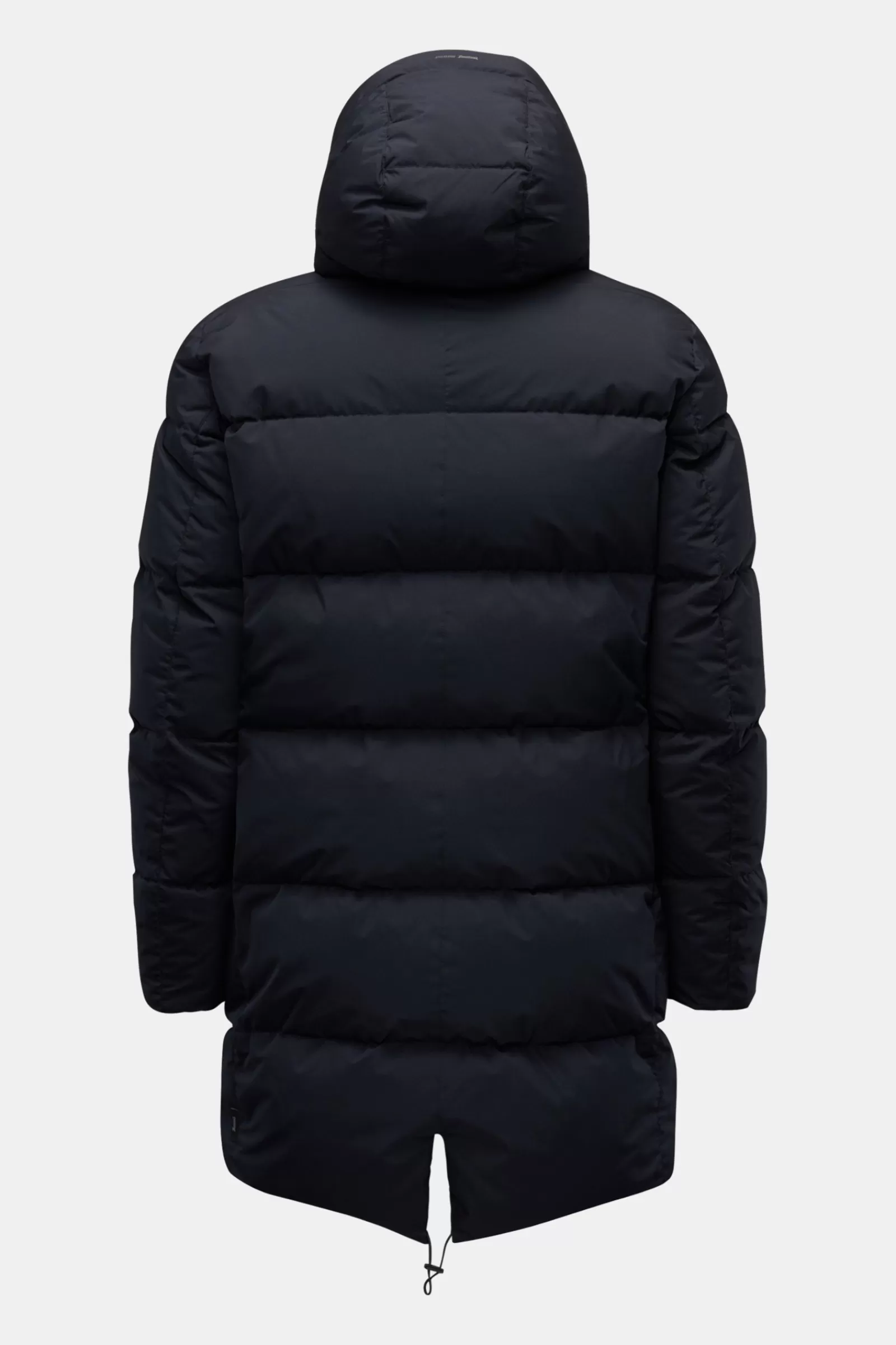 Down Parka, Navy>Herno Laminar Fashion