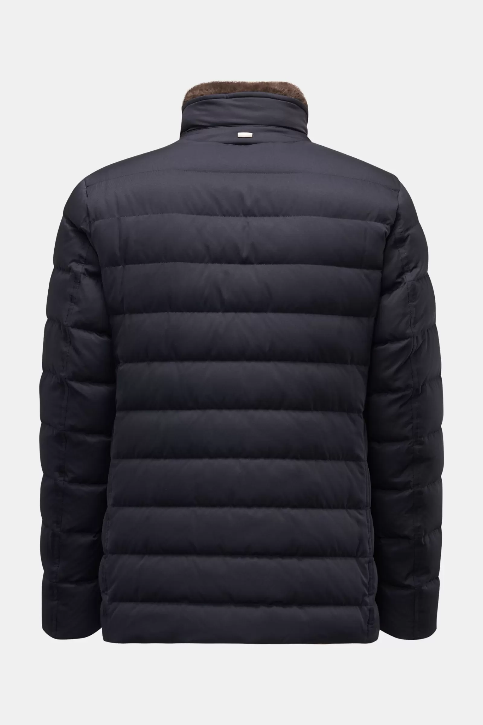 Quilted Down Jacket Navy>Herno Fashion