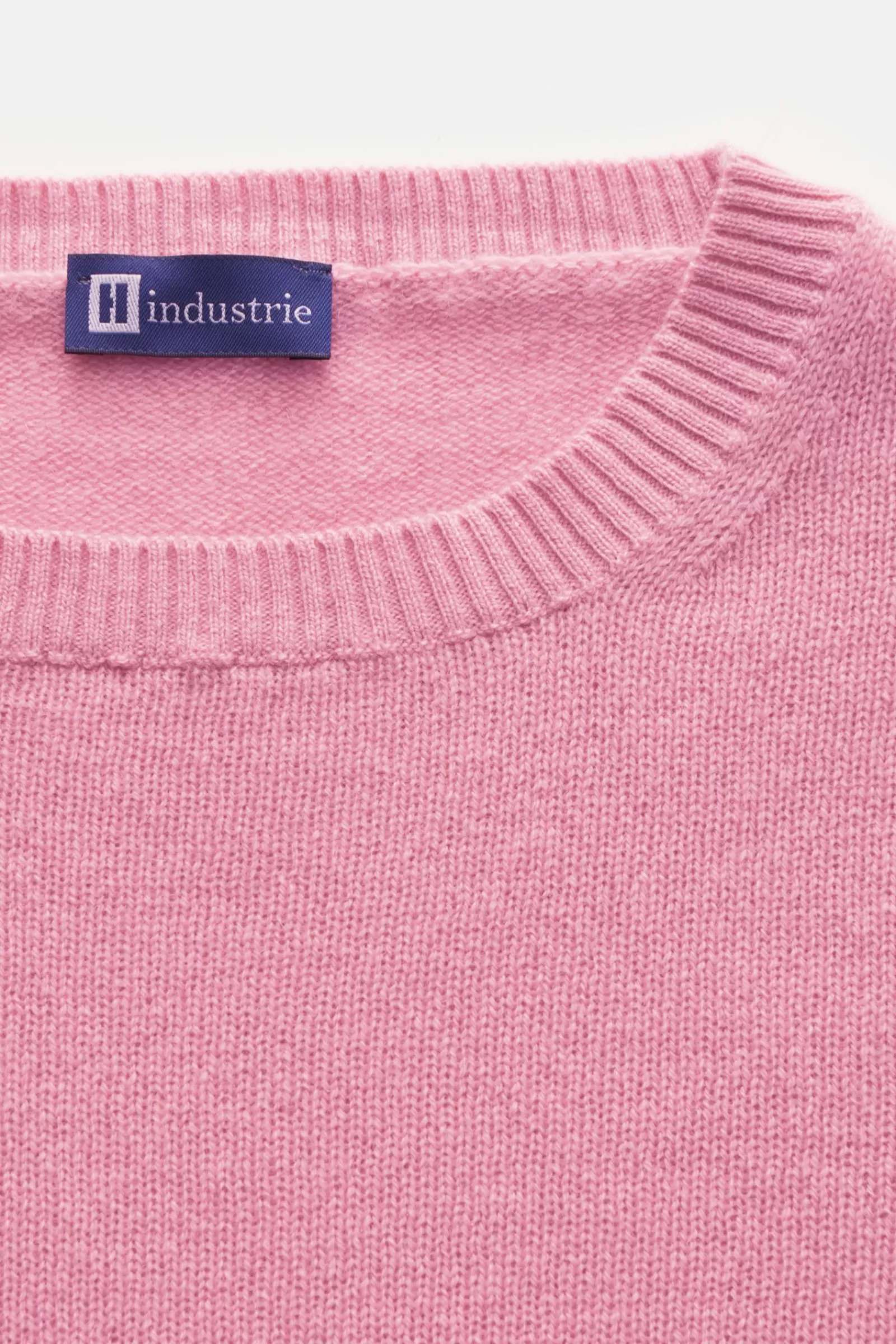 Cashmere Crew Neck Jumper Antique Pink^Hindustrie New