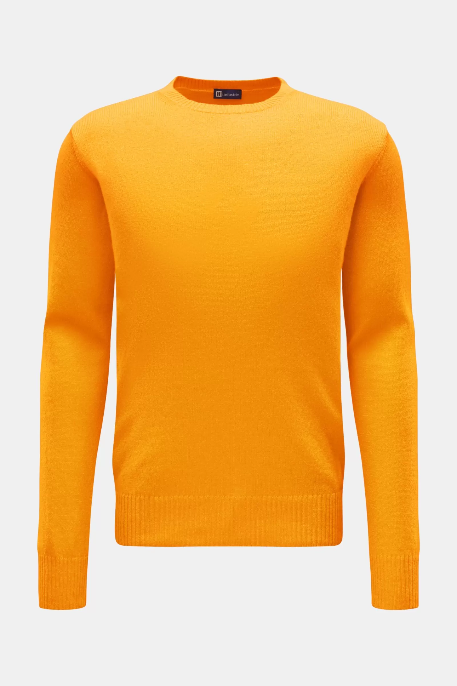 Cashmere Crew Neck Jumper Yellow^Hindustrie Cheap