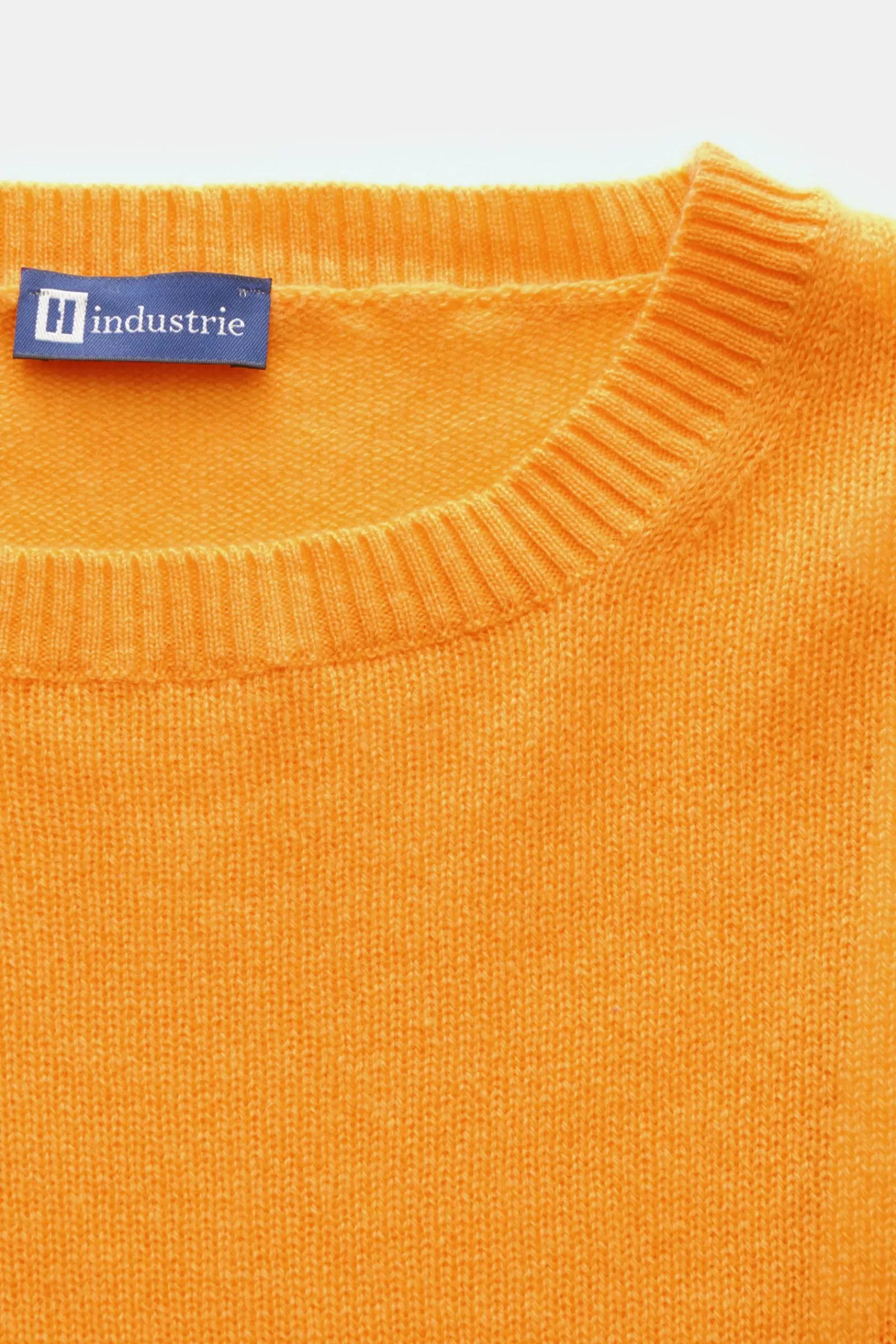 Cashmere Crew Neck Jumper Yellow^Hindustrie Cheap