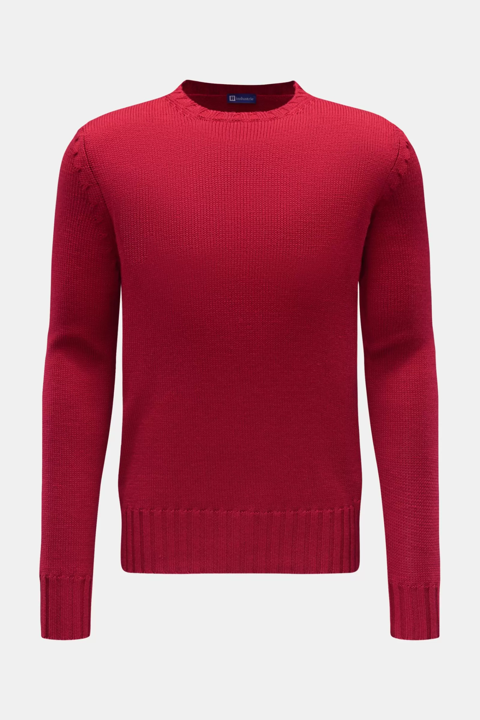 Merino Crew Neck Jumper Red^Hindustrie Best Sale