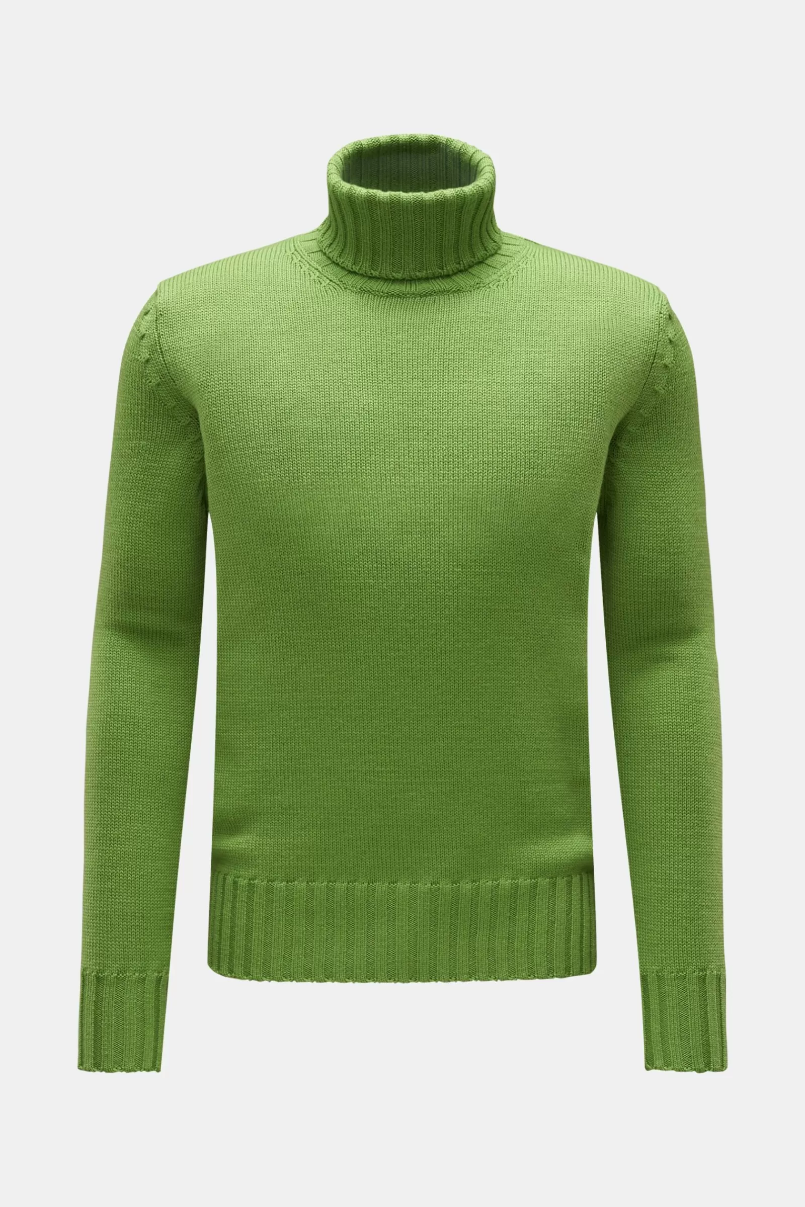 Merino Turtleneck Jumper Green^Hindustrie Flash Sale