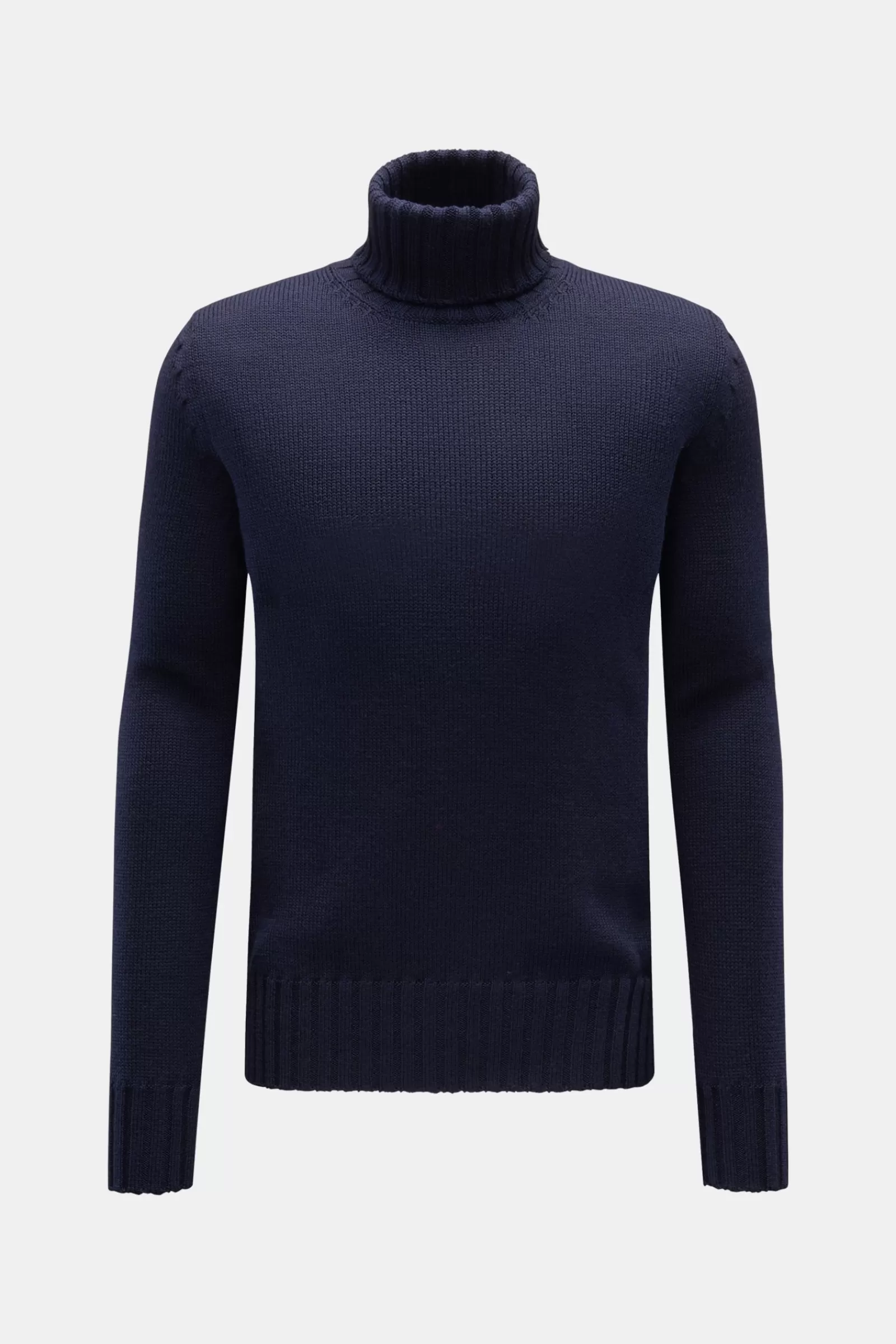 Merino Turtleneck Jumper Navy^Hindustrie Flash Sale