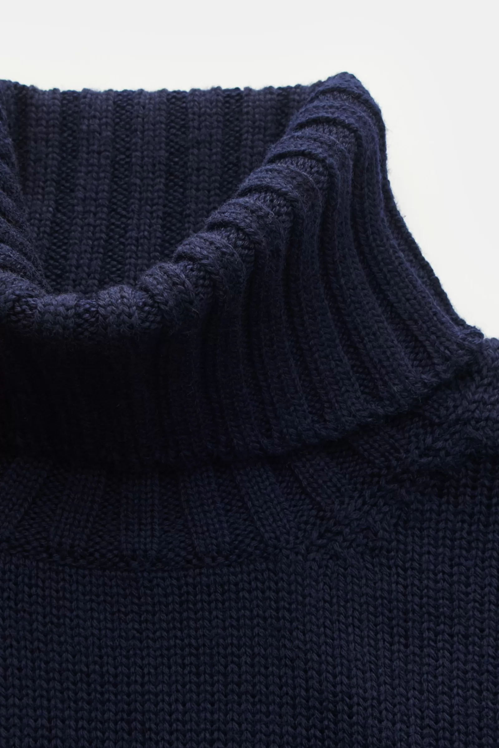 Merino Turtleneck Jumper Navy^Hindustrie Flash Sale