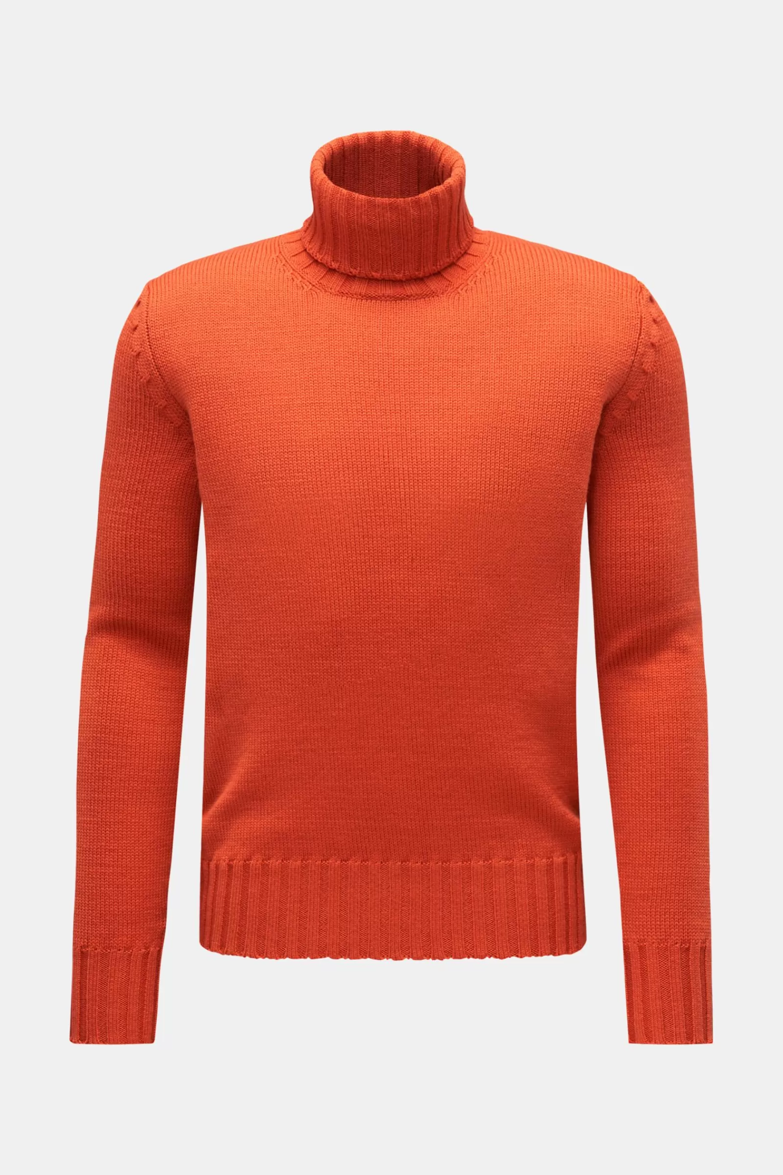 Merino Turtleneck Jumper Orange^Hindustrie Clearance